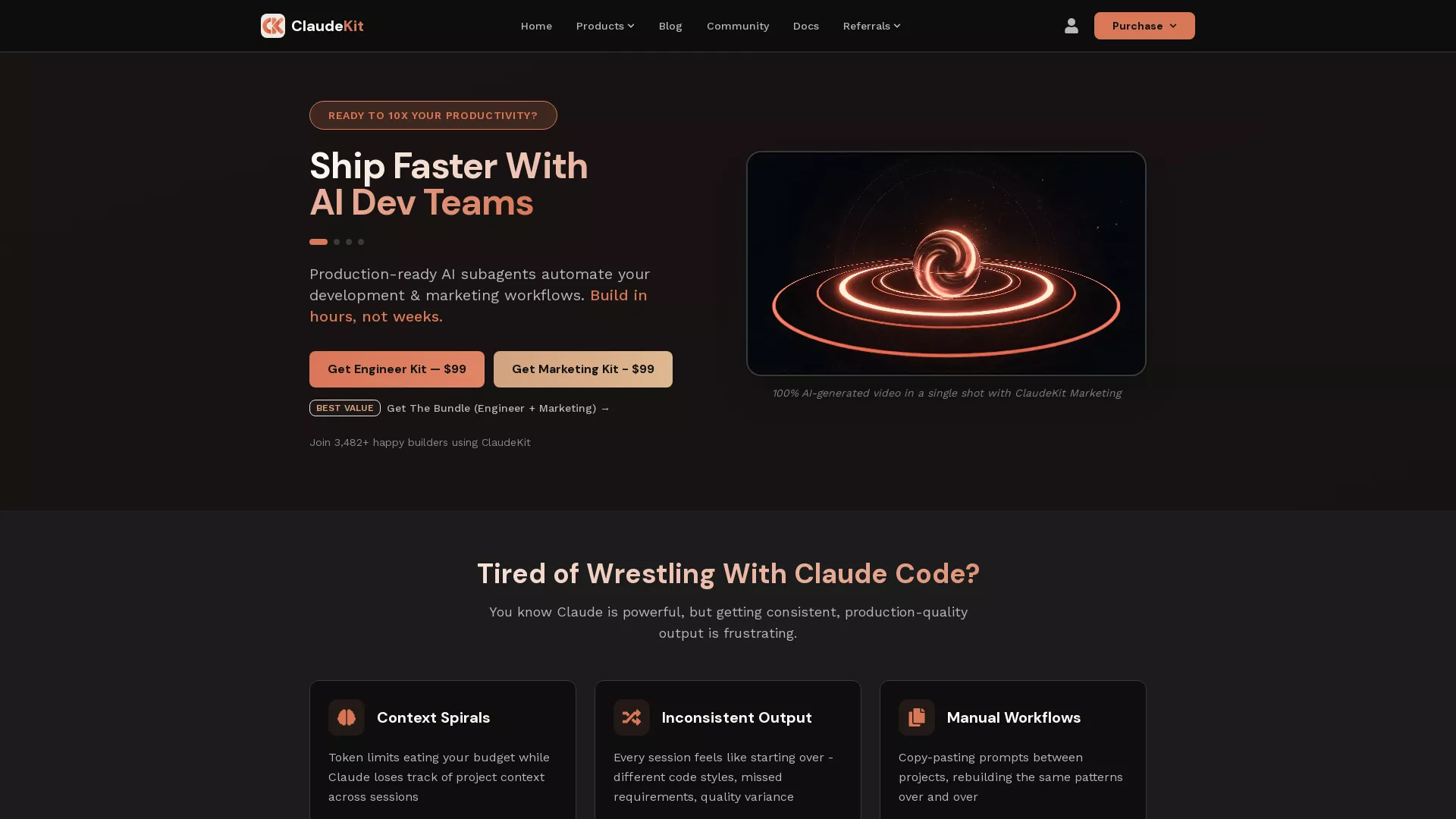 ClaudeKit screenshot