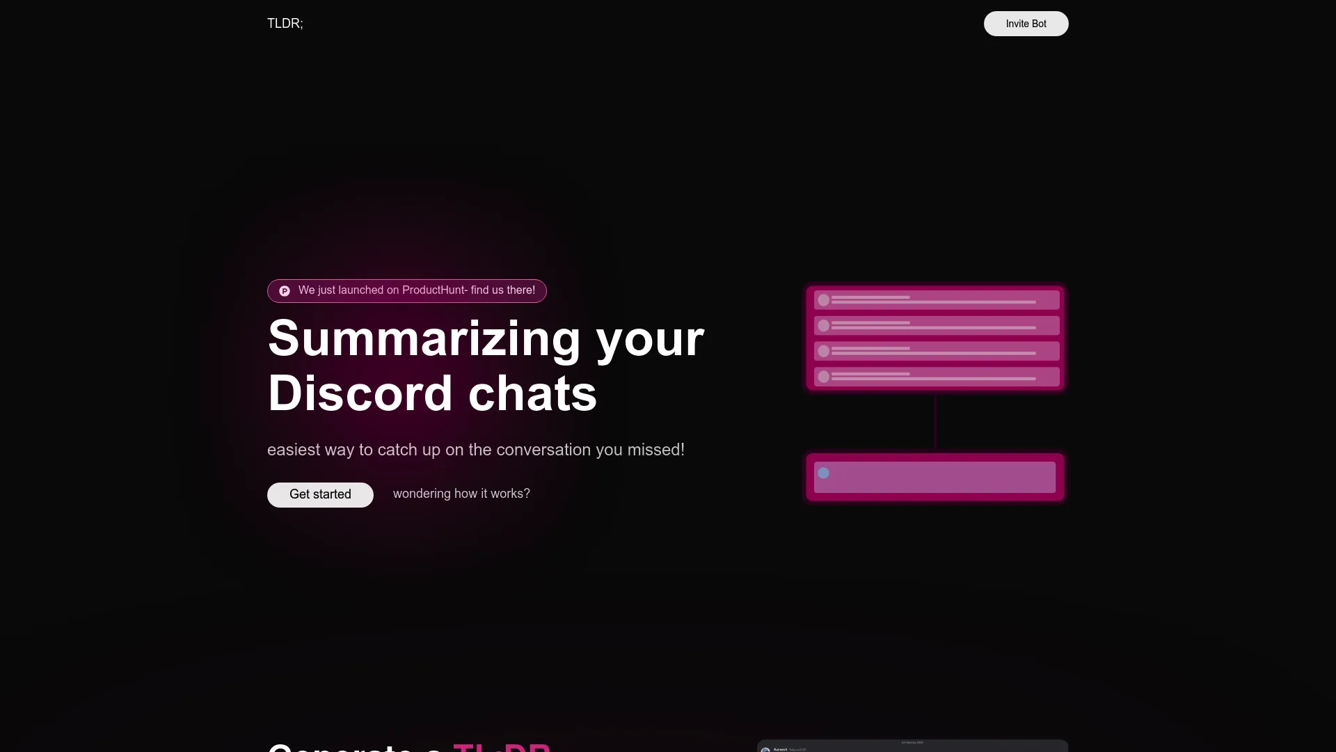 Tldrbot screenshot