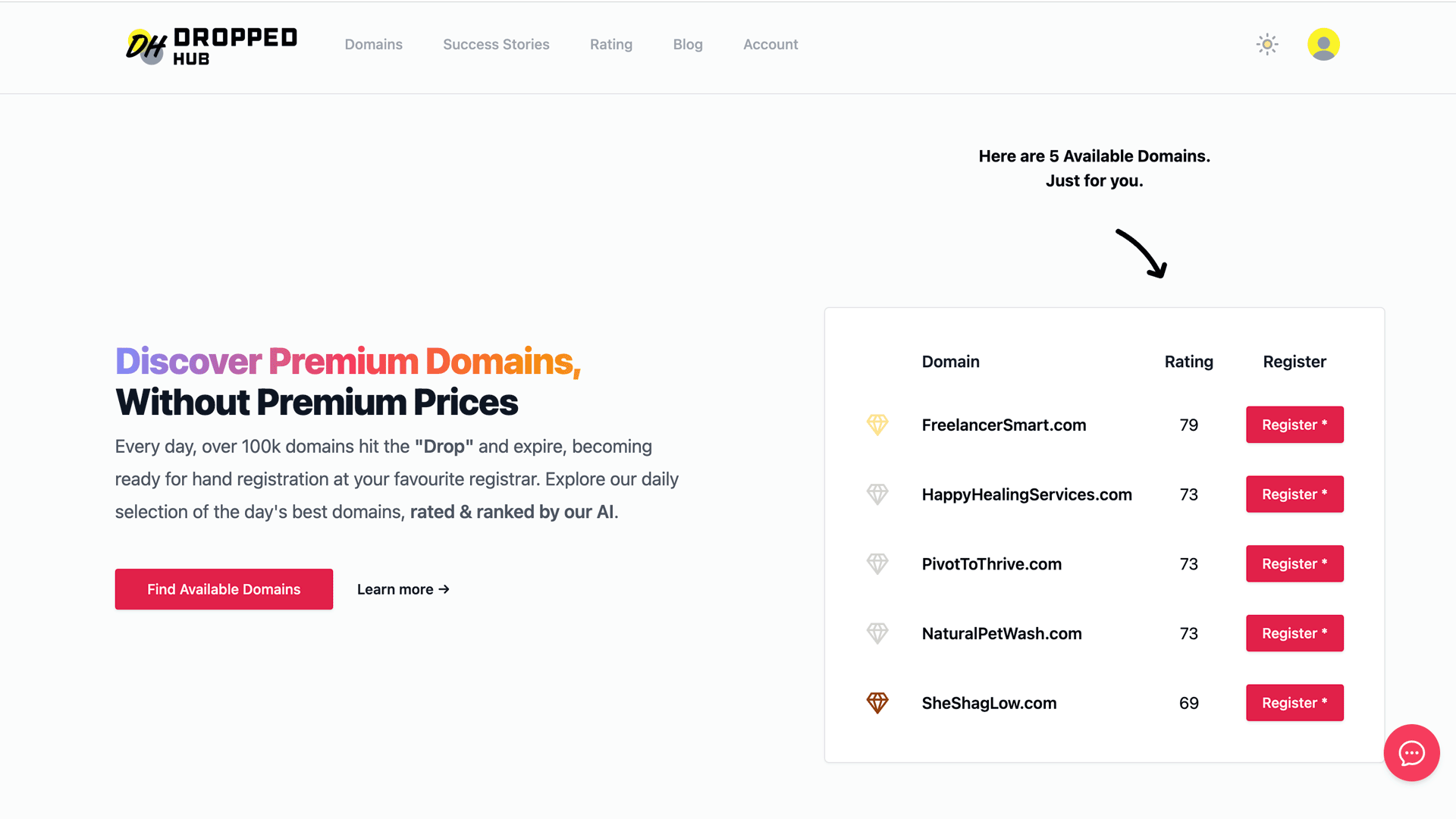 DroppedHub screenshot