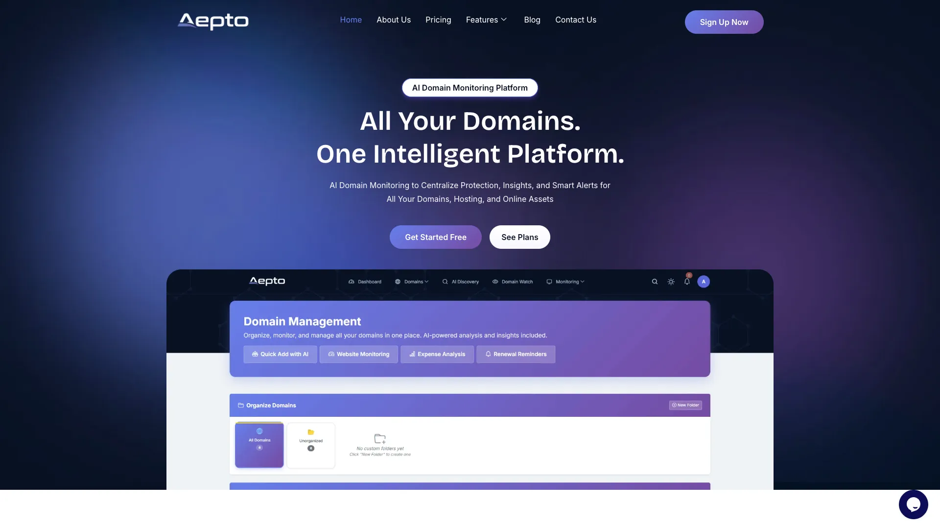 Aepto screenshot