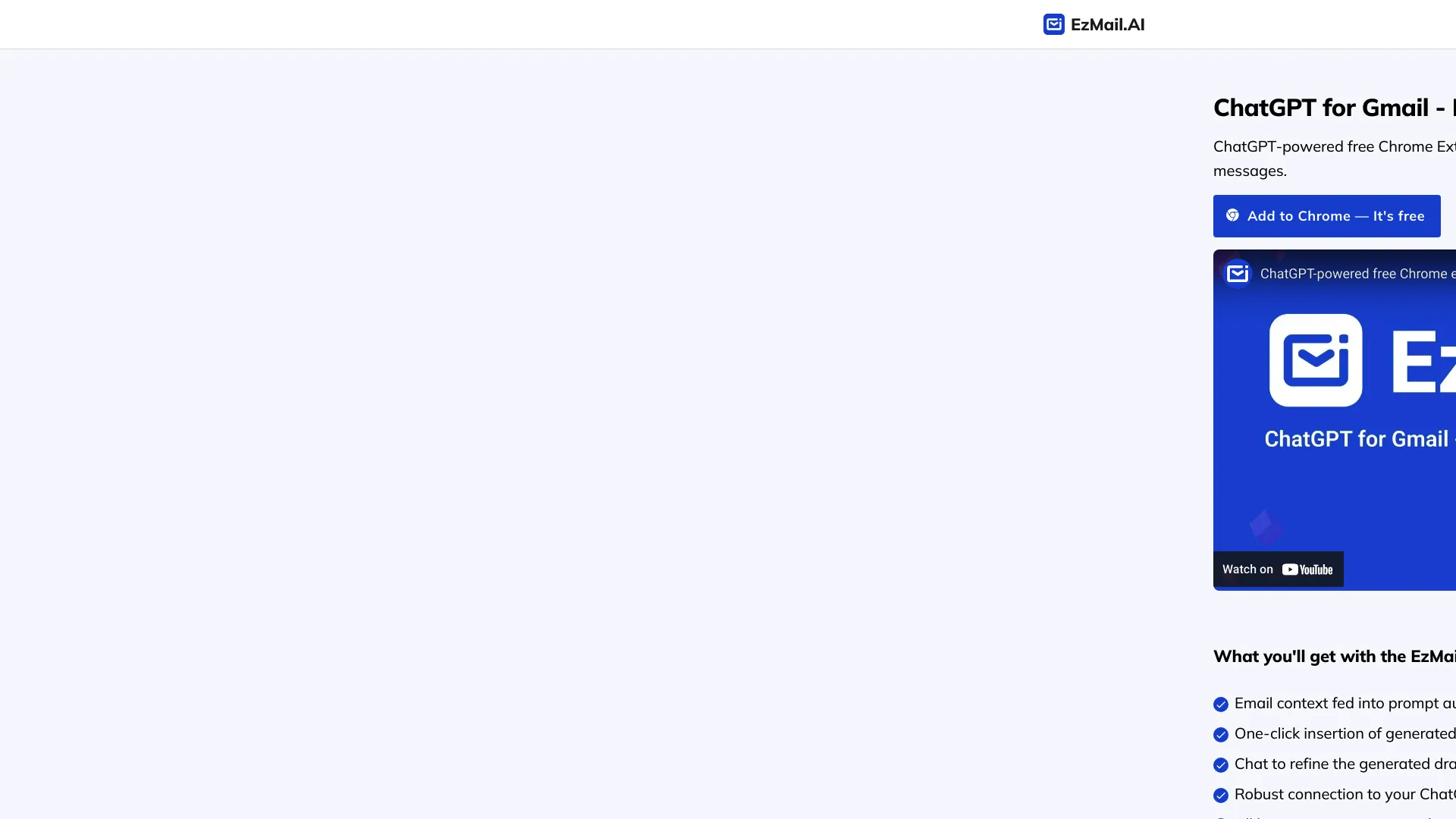Ezmail screenshot
