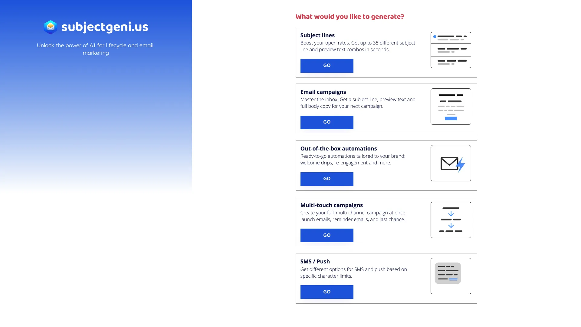 Subjectgenius screenshot