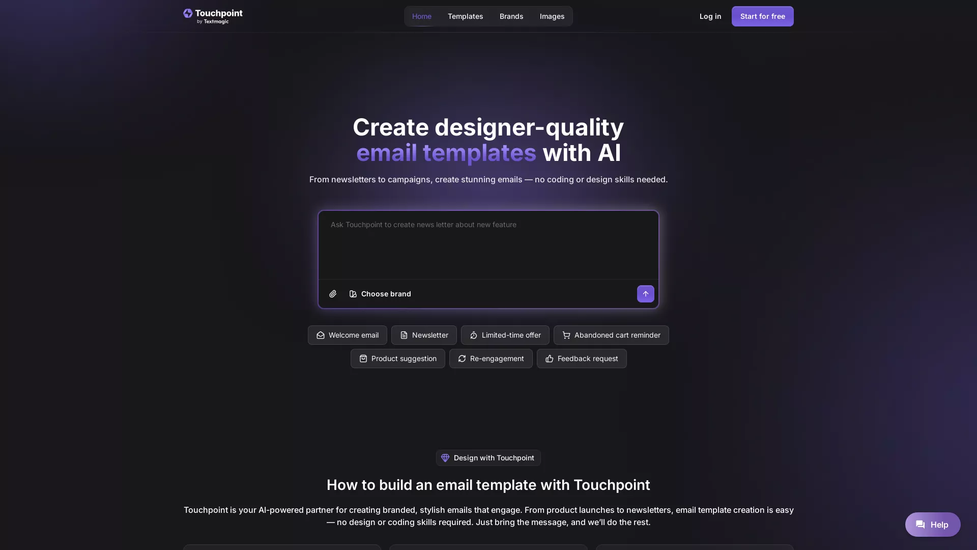 Touchpoint screenshot