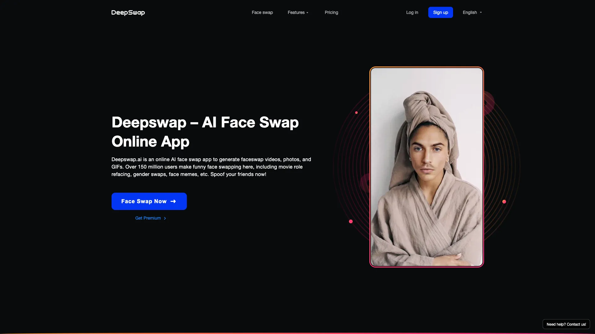 DeepSwapAI screenshot