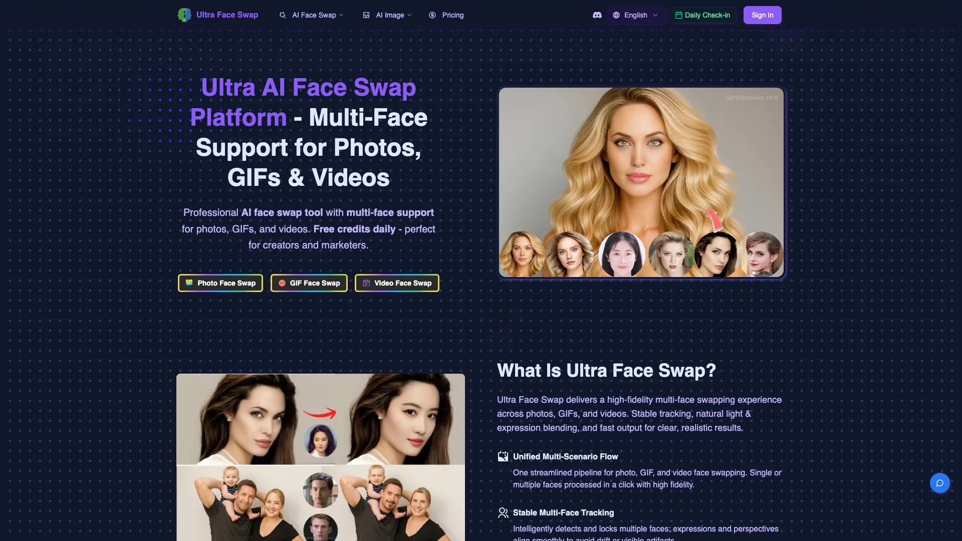Ultra Face Swap screenshot