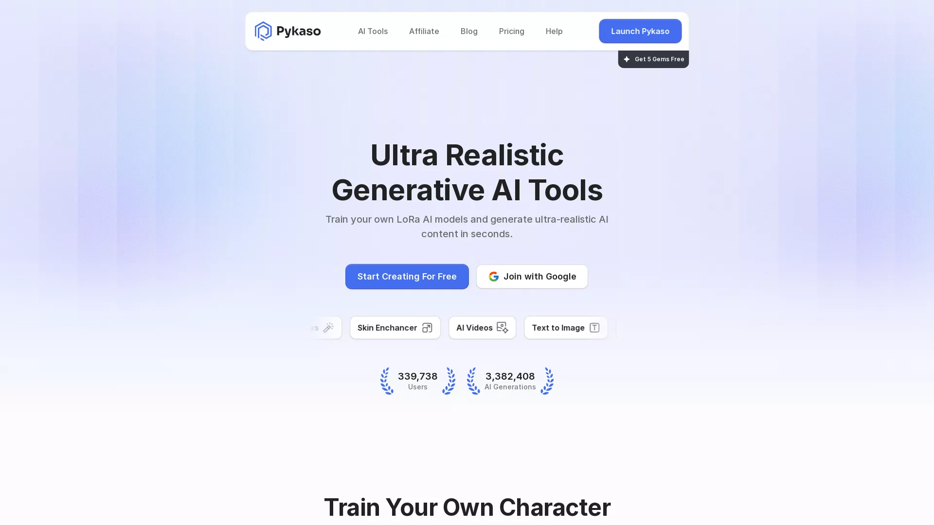 Pykaso AI screenshot