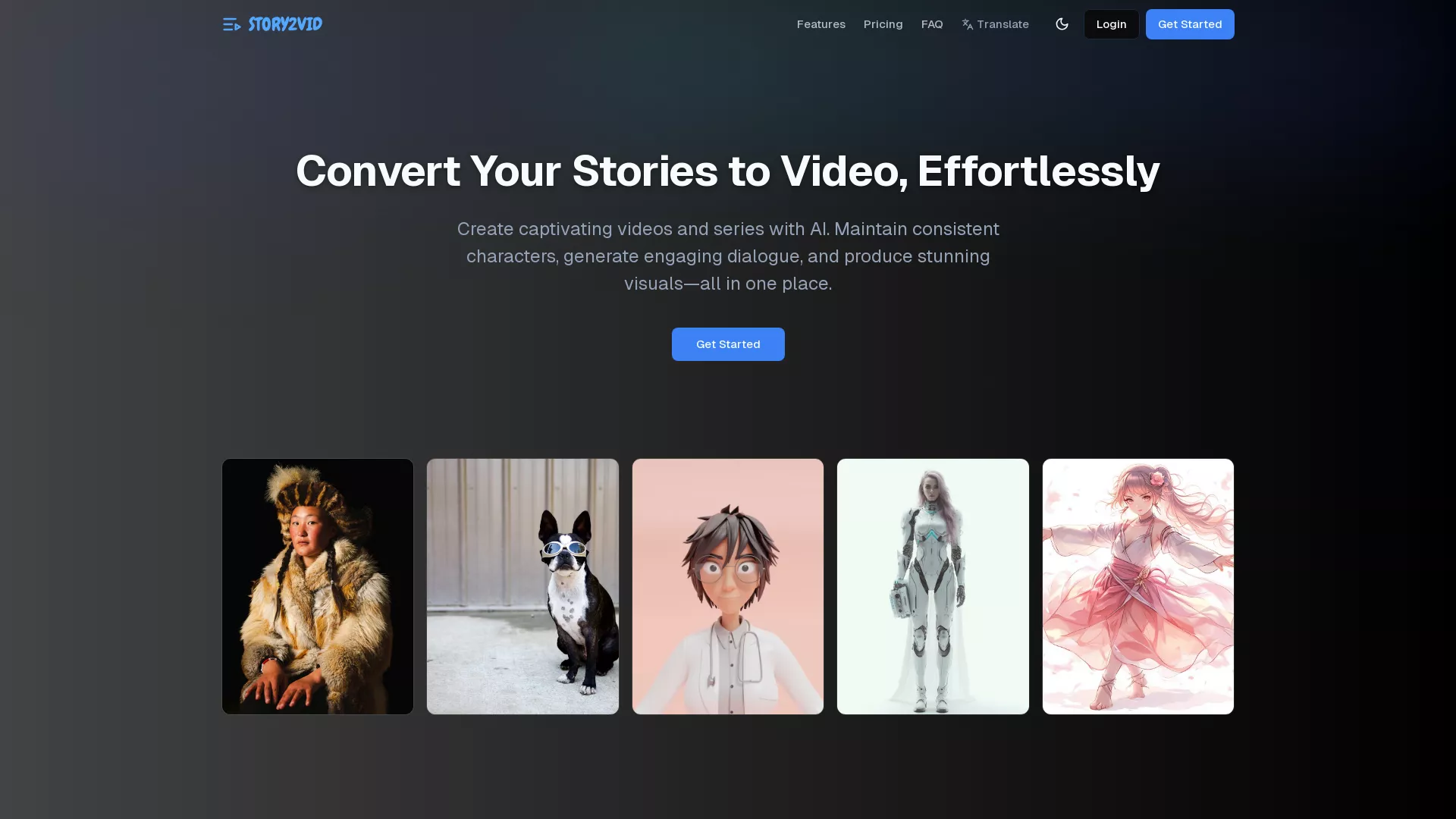 Story2Vid screenshot