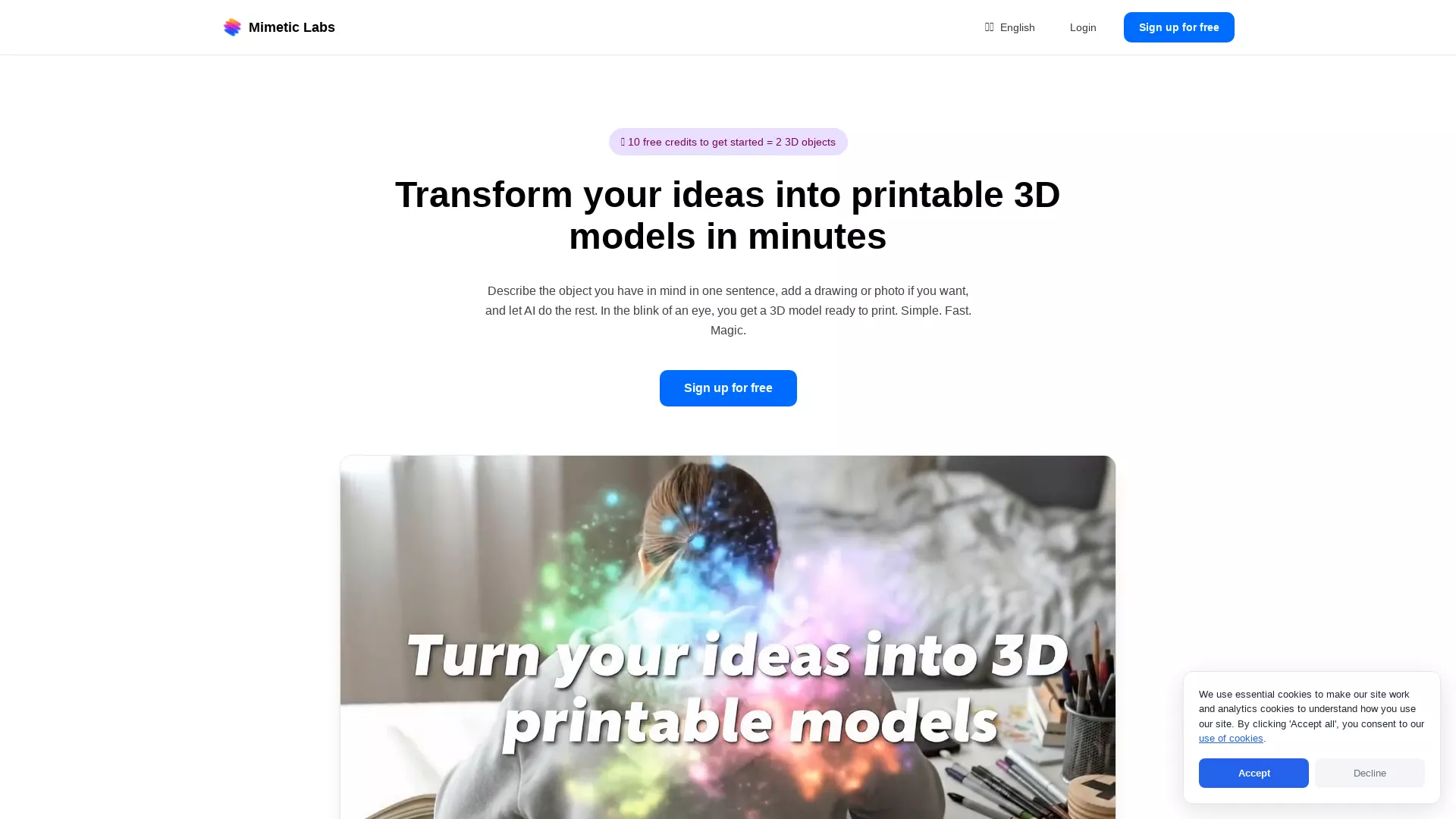 MimeticLabs screenshot