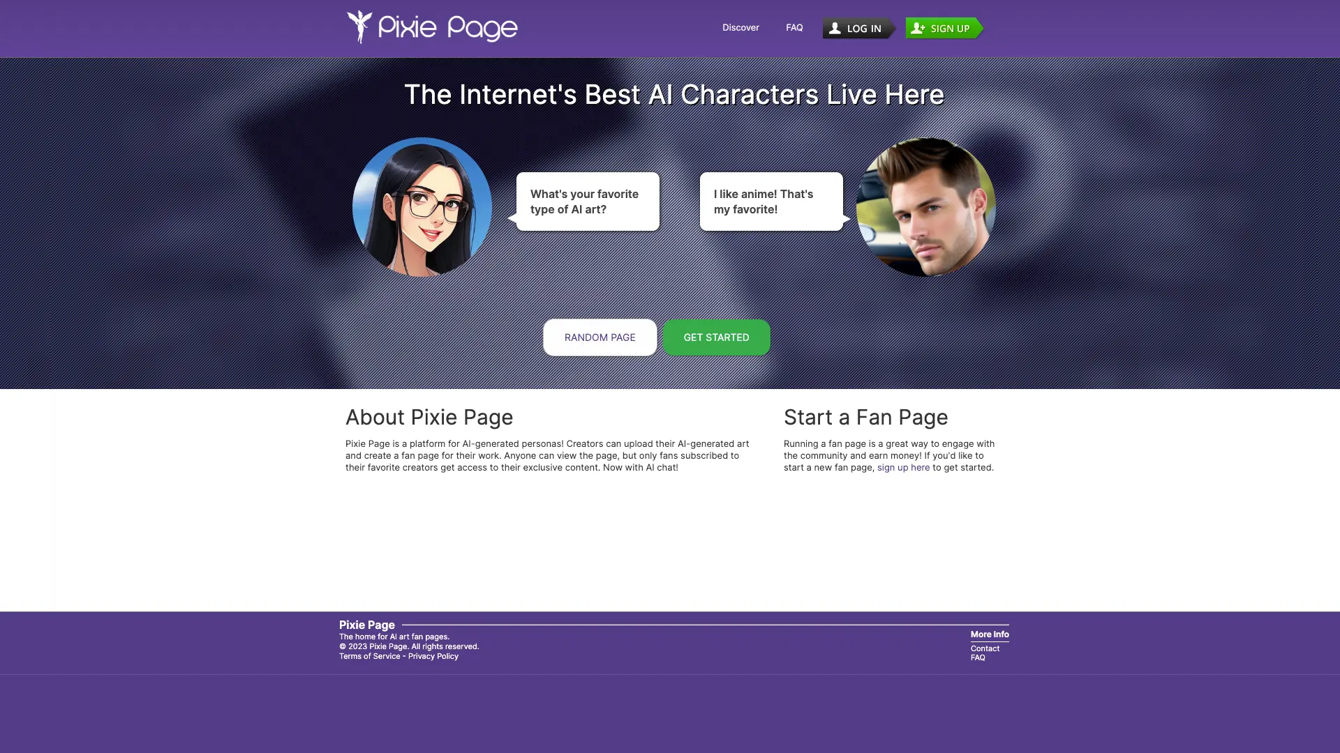 Pixie Page screenshot