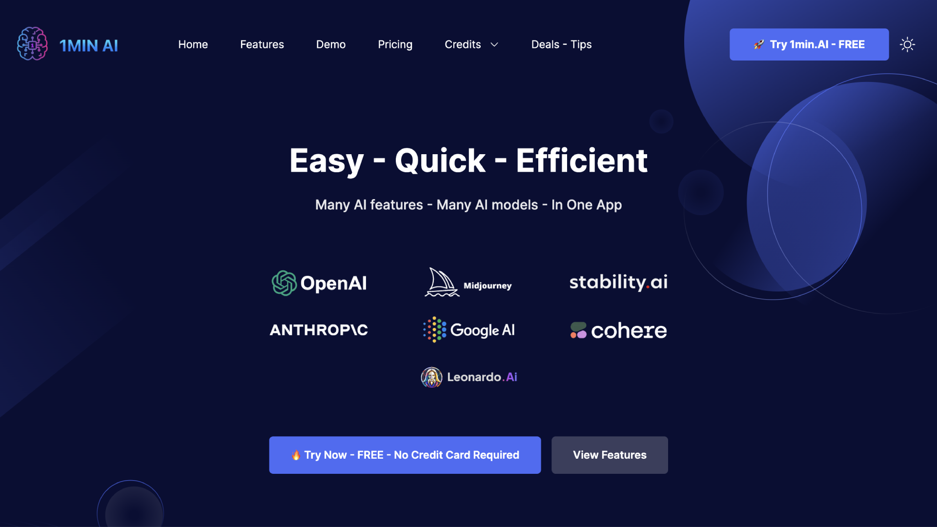 1min.AI screenshot