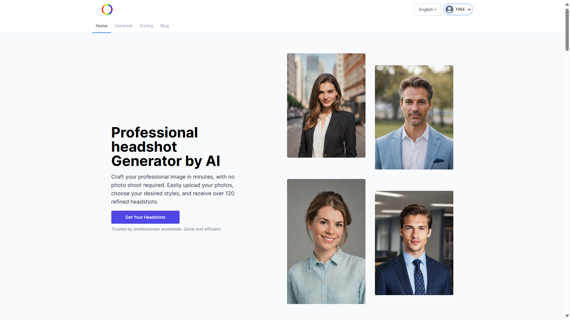 AI Headshots screenshot