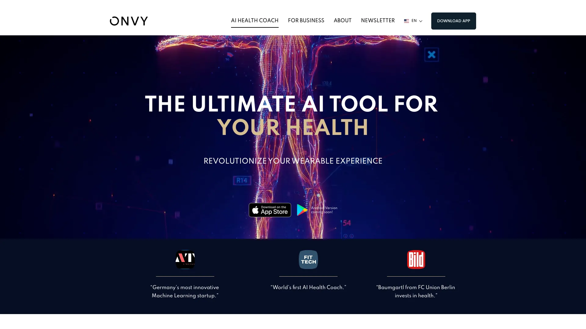 ONVY screenshot