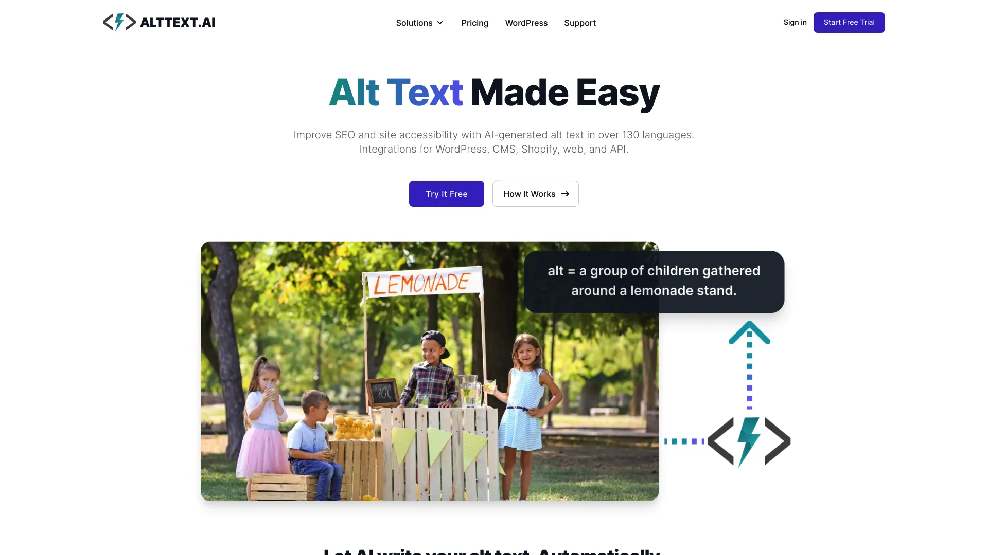 AltText screenshot