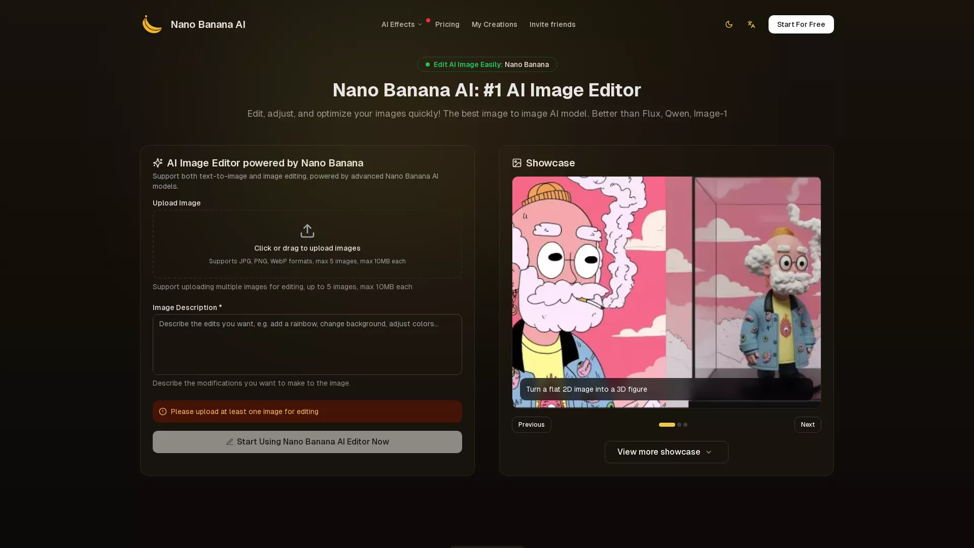 NanoBananaArt screenshot