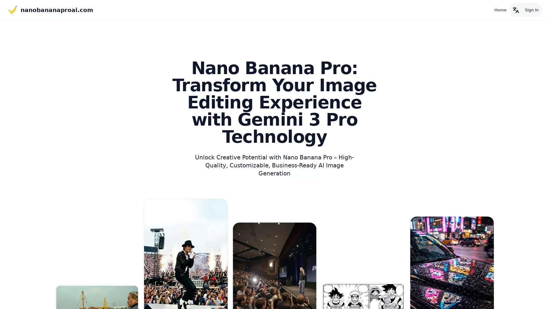 NanoBananaProAI screenshot