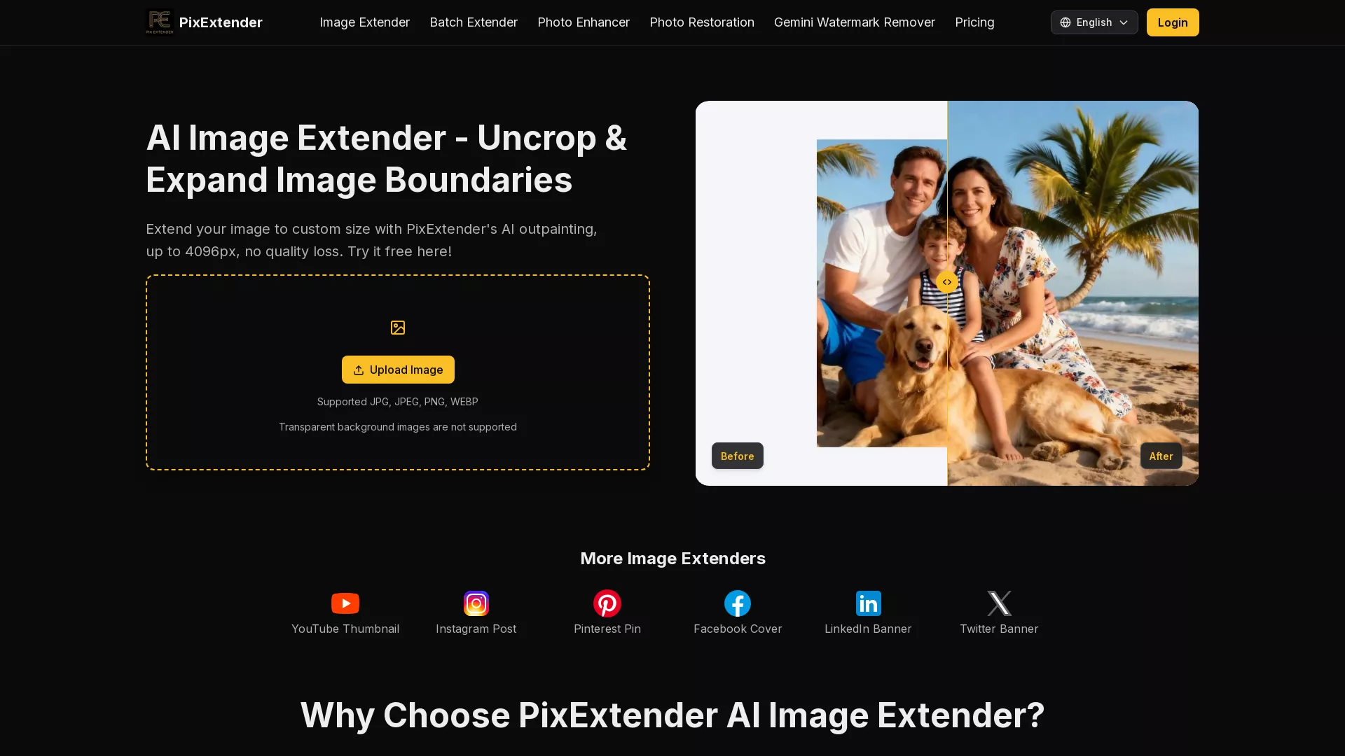 PixExtender screenshot