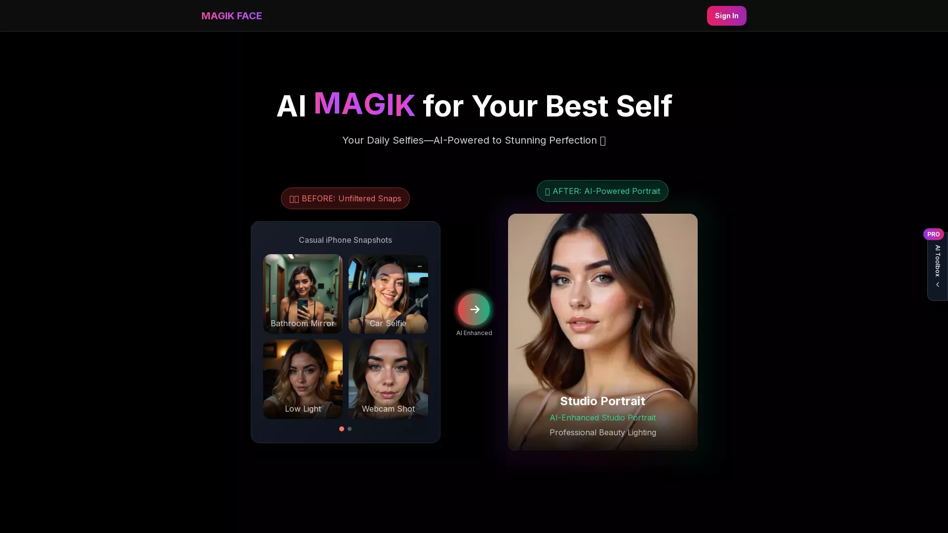 MagikFace screenshot