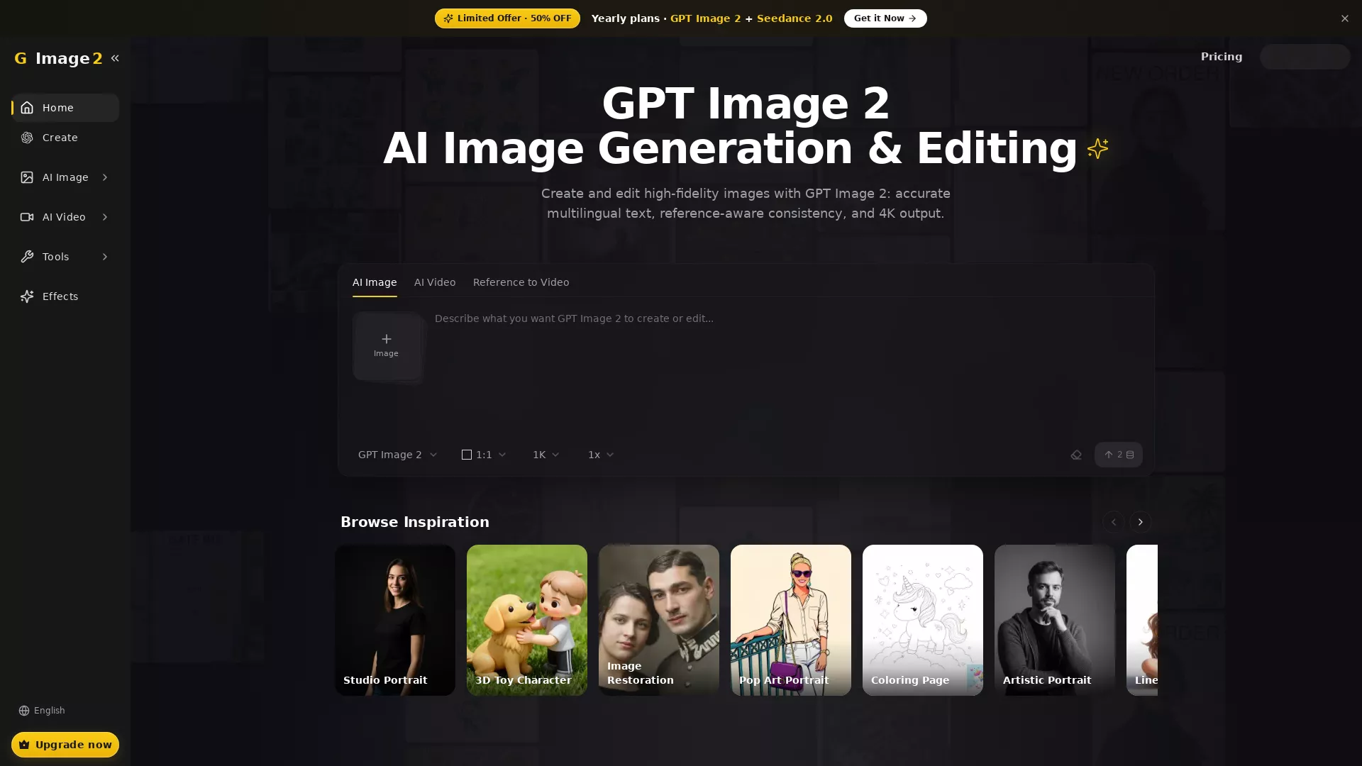 Image 2 - Advanced GPT Image 2 screenshot
