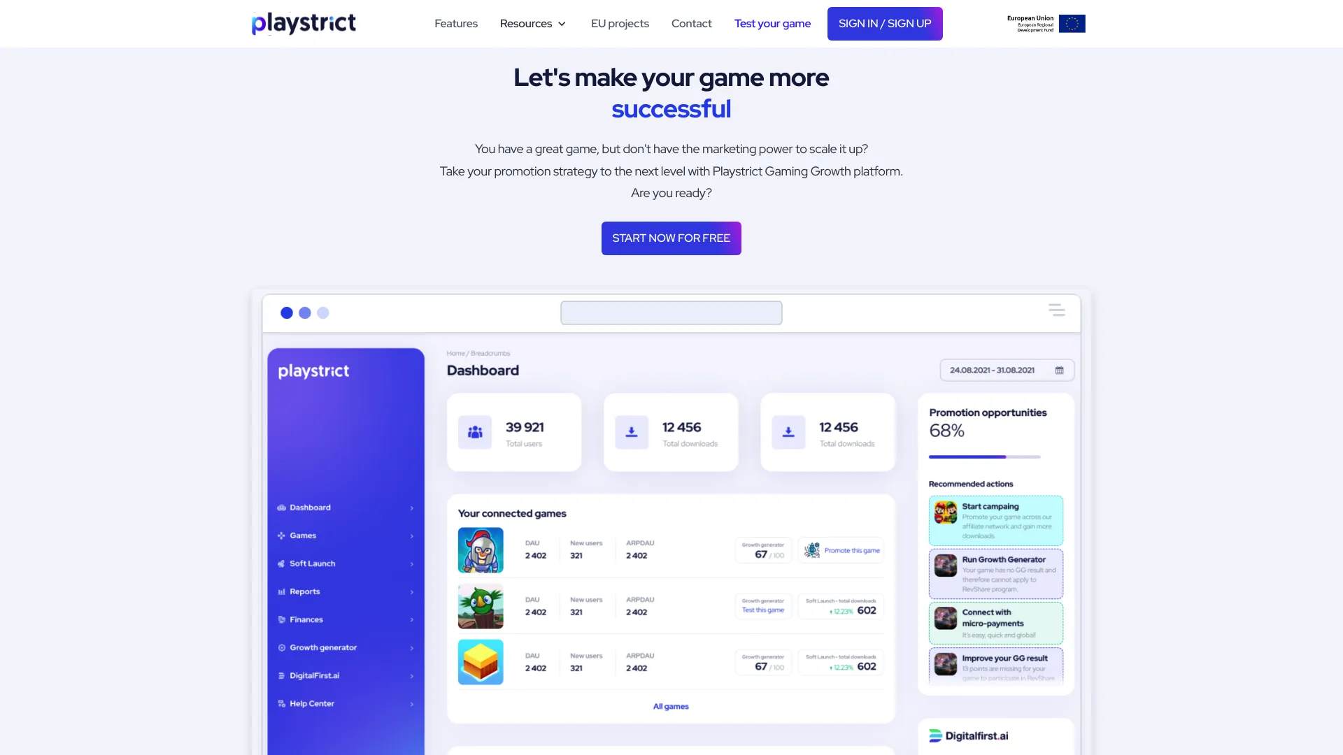 Playstrict screenshot