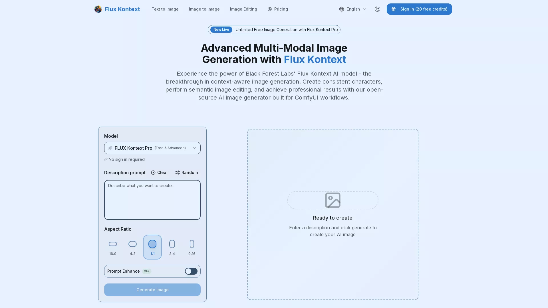 Flux Kontext screenshot