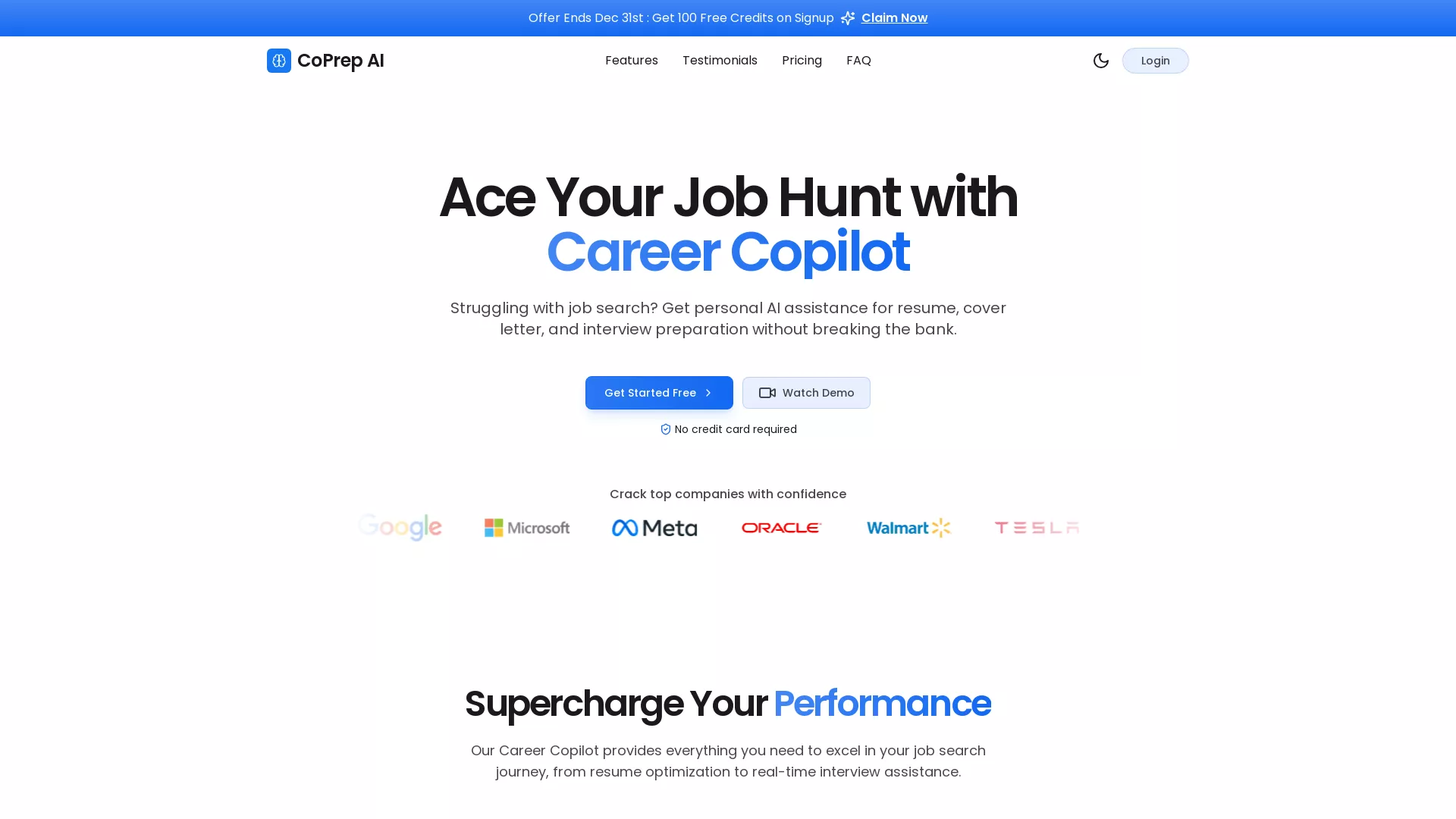 CoPrepAI screenshot