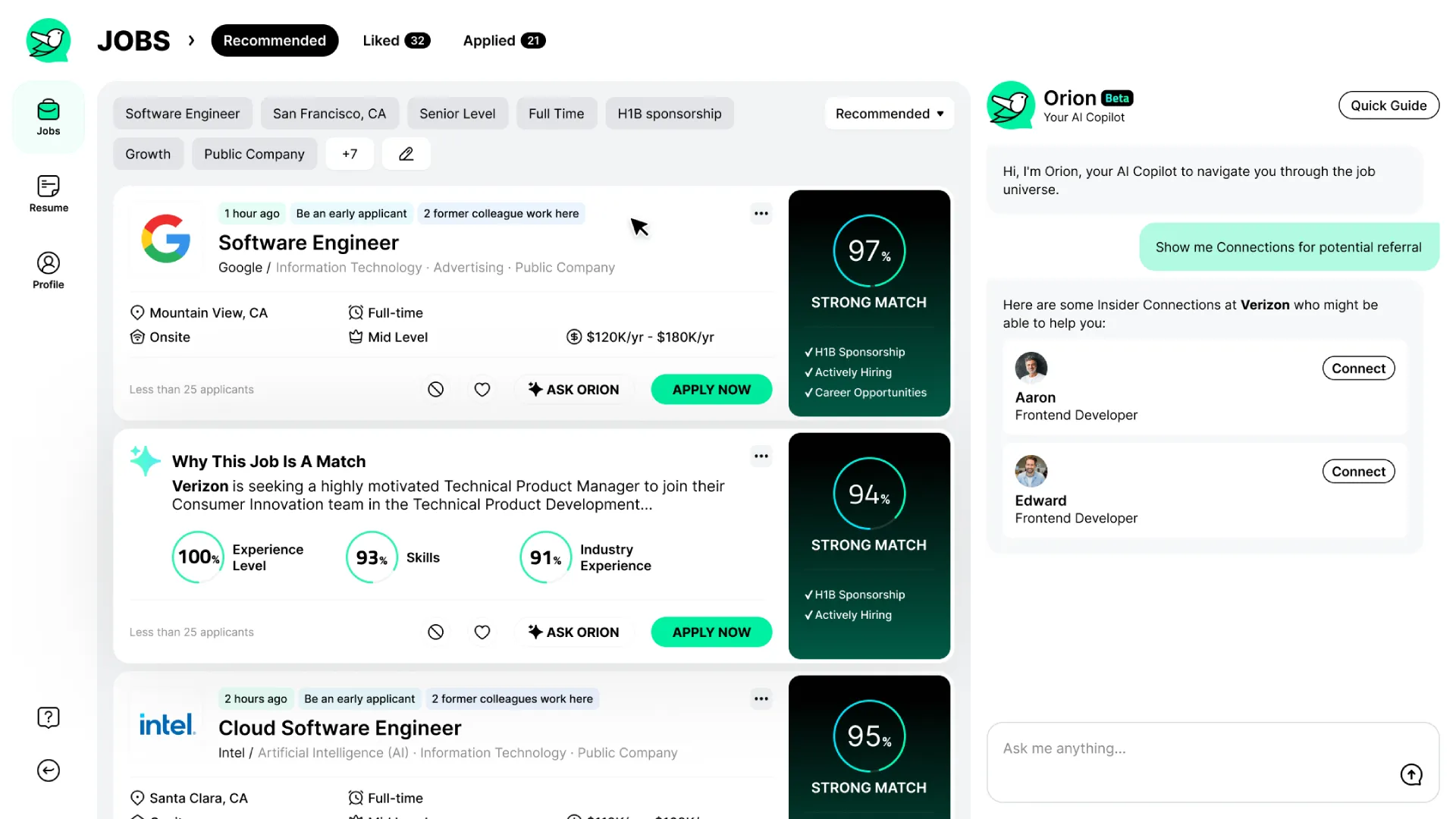 Jobright.ai screenshot
