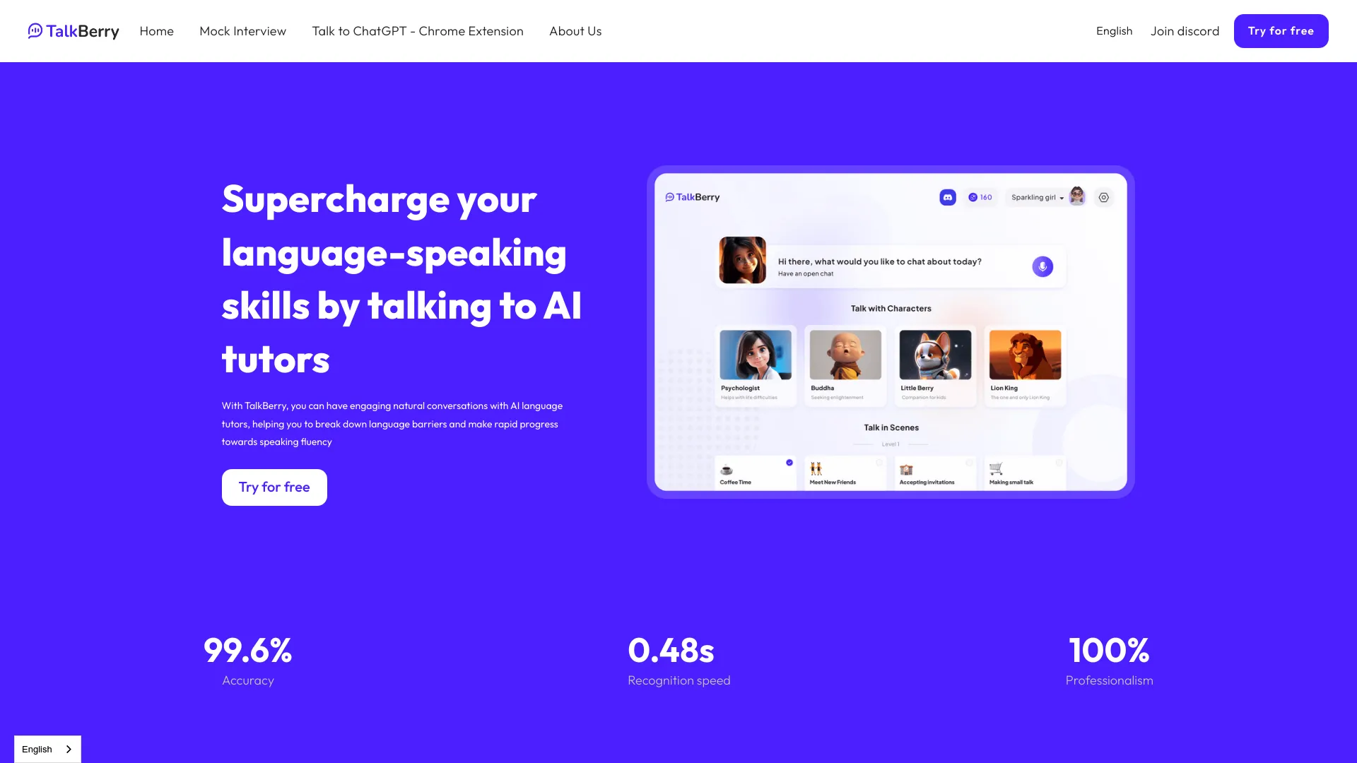 TalkberryAI screenshot