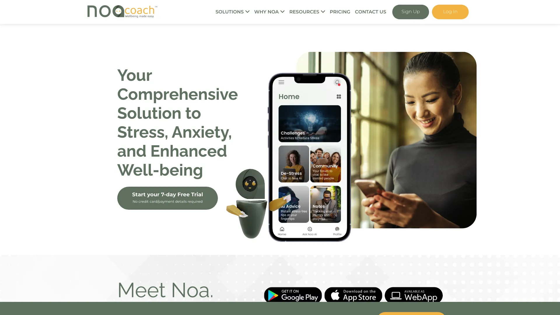 Noa Coach AI screenshot