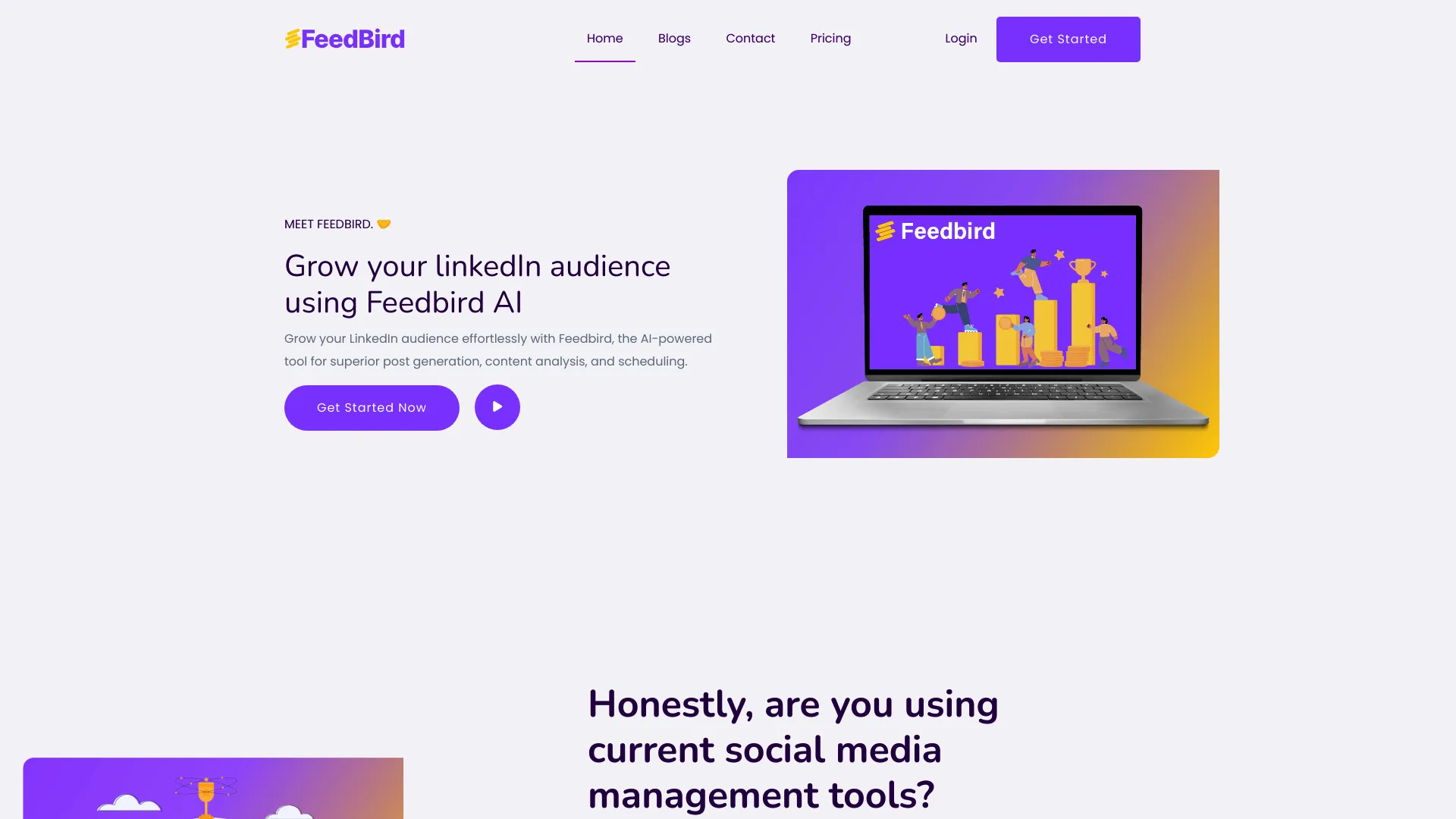 Feedbird screenshot