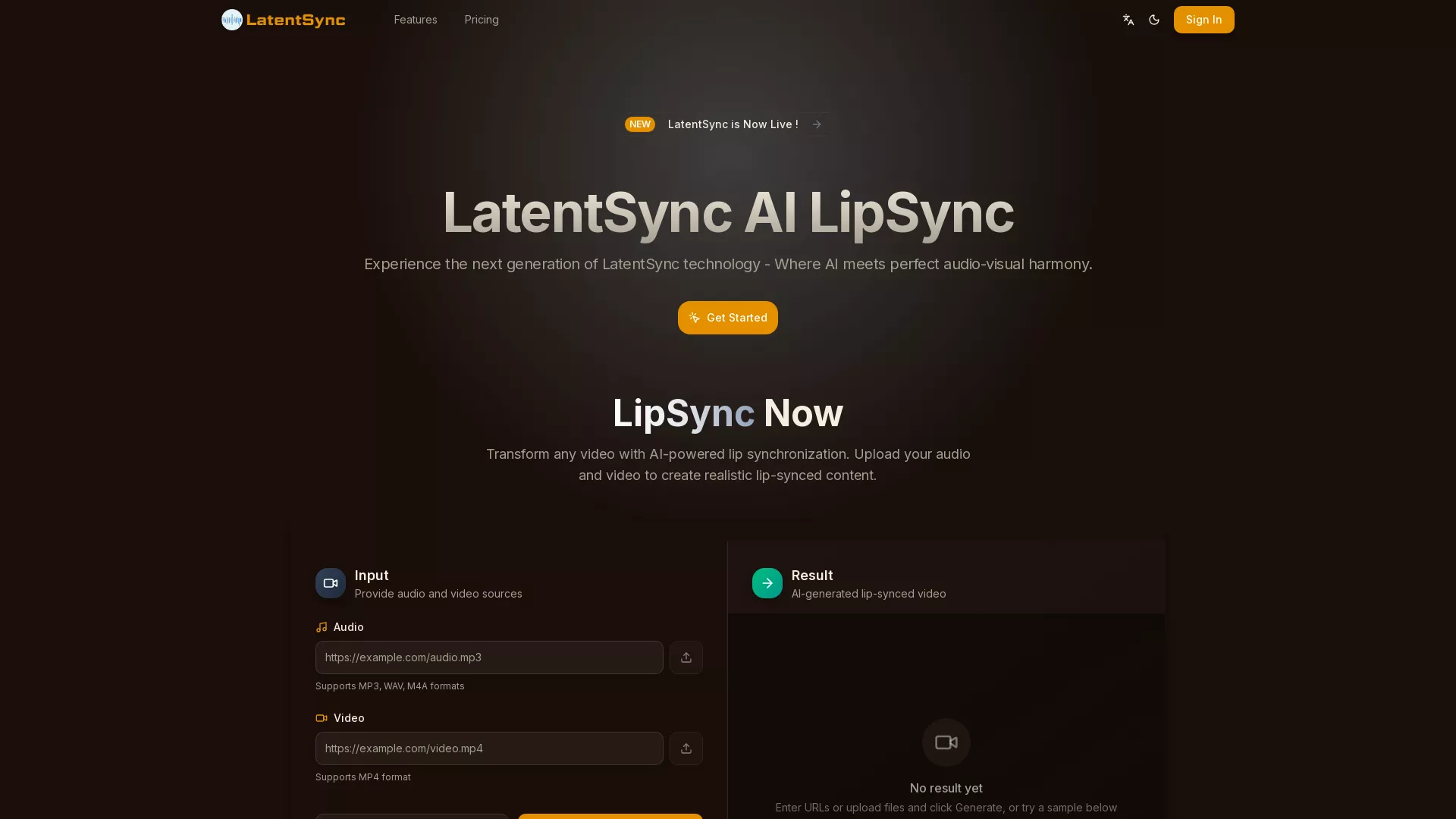 LatentSync screenshot