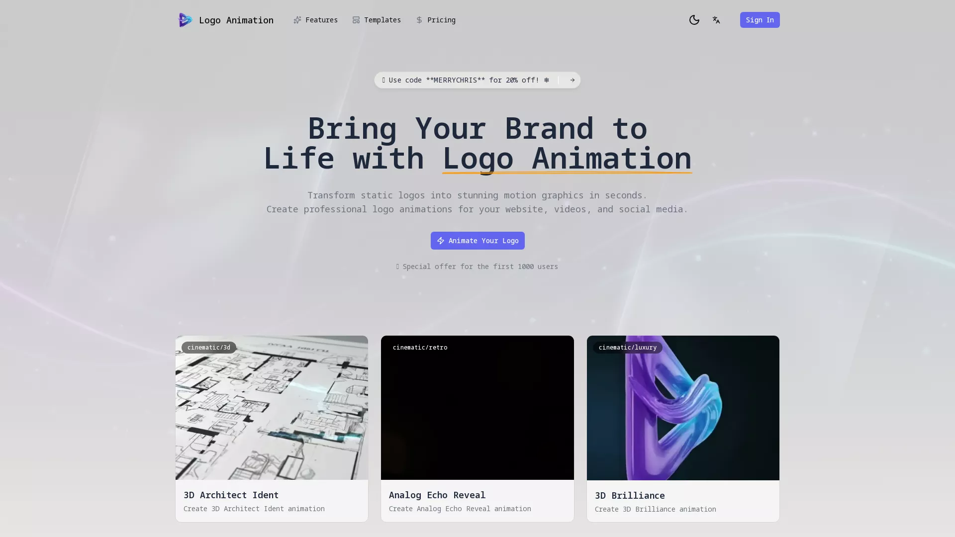 LogoAnimation screenshot
