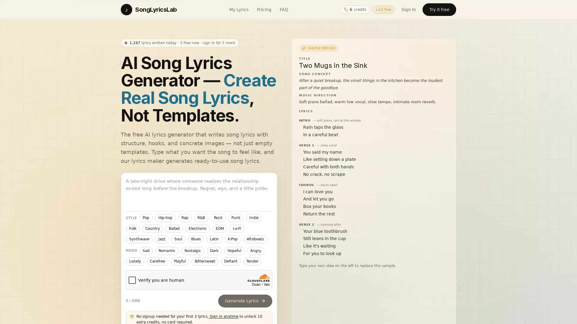 SongLyricsLab screenshot