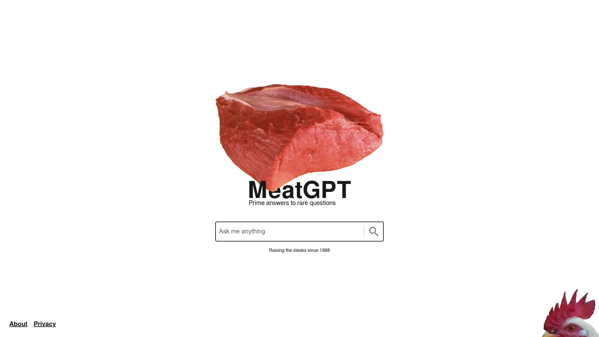 MeatGPT screenshot