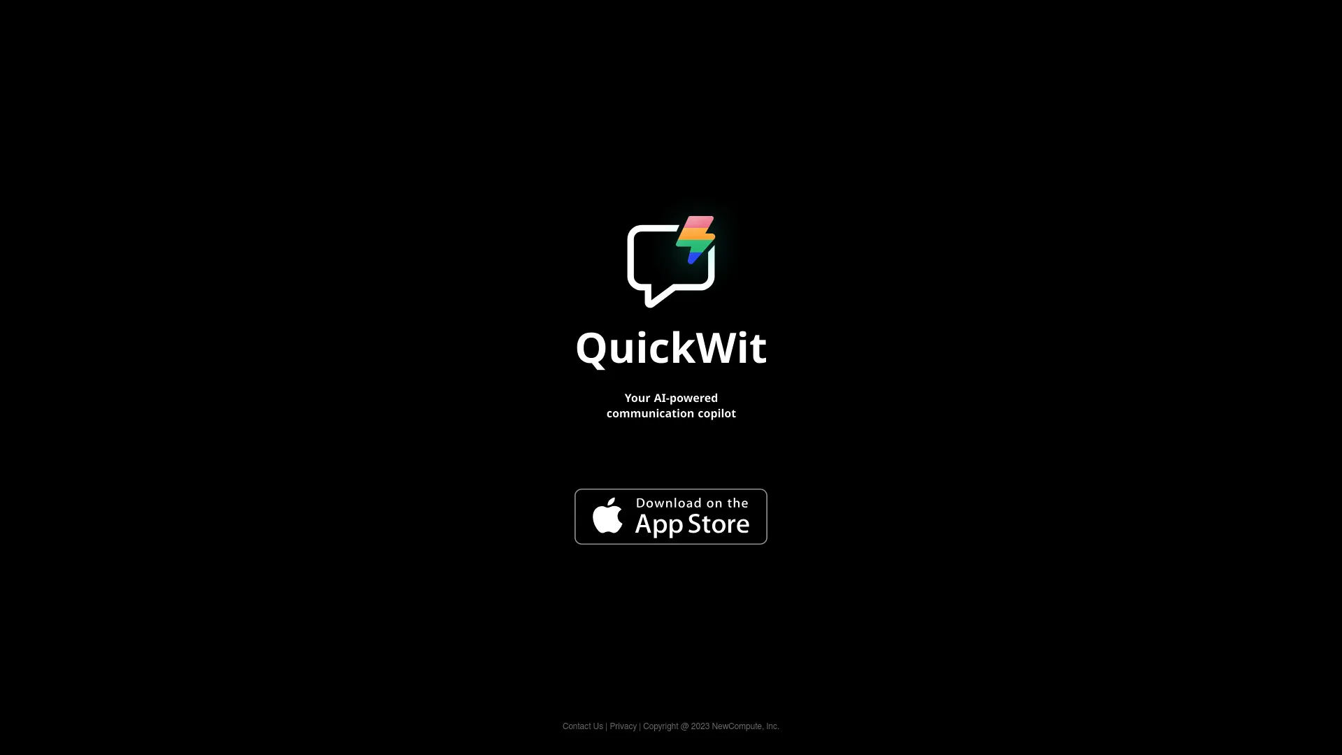 QuickWitAI screenshot