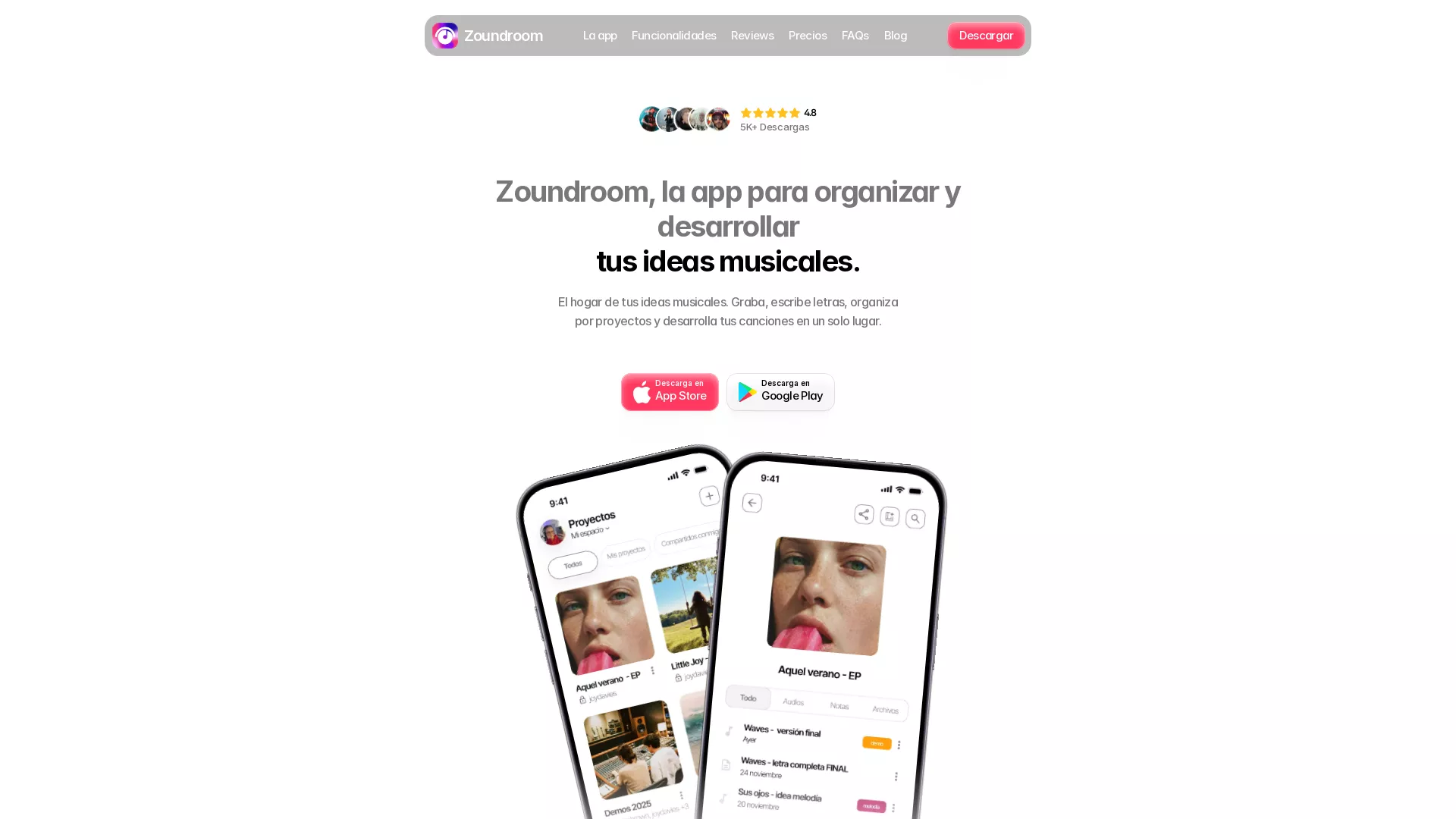 Zoundroom screenshot