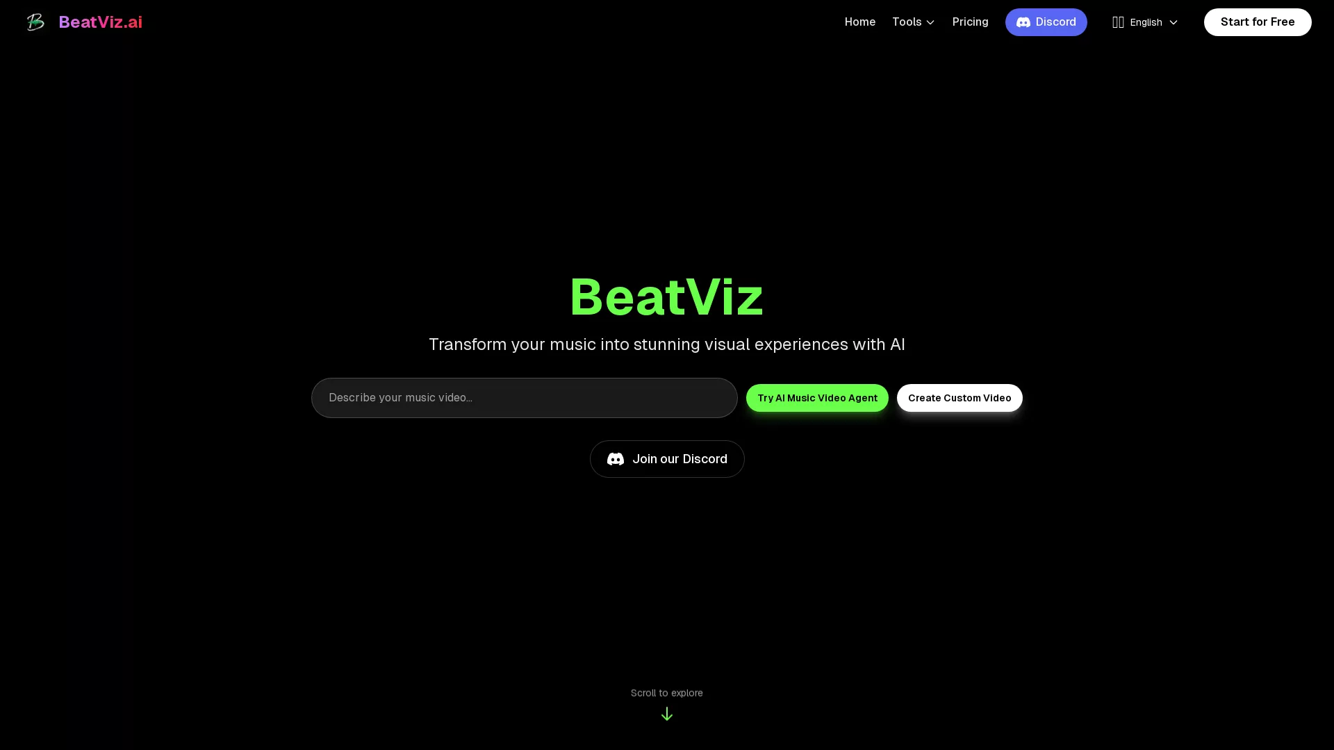 BeatViz AI MV Generator screenshot