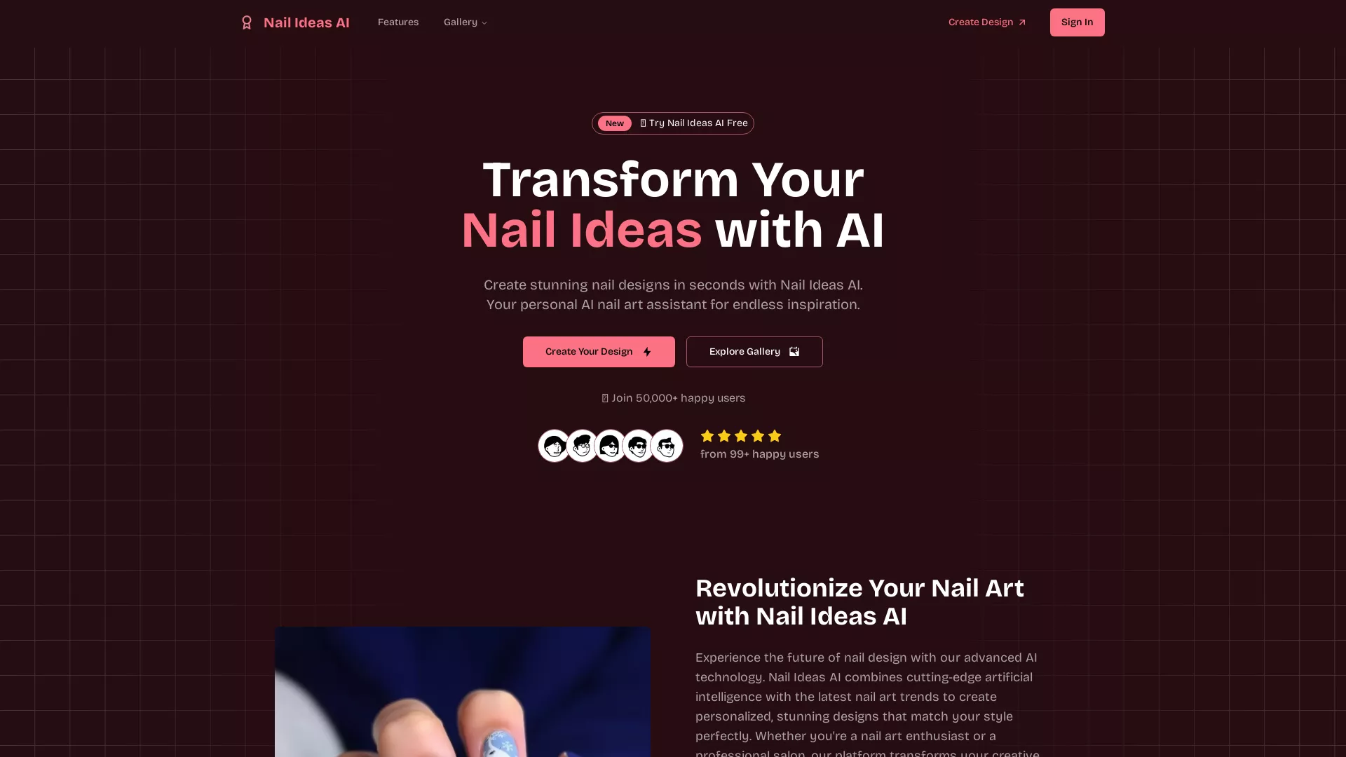 Nail Ideas AI screenshot