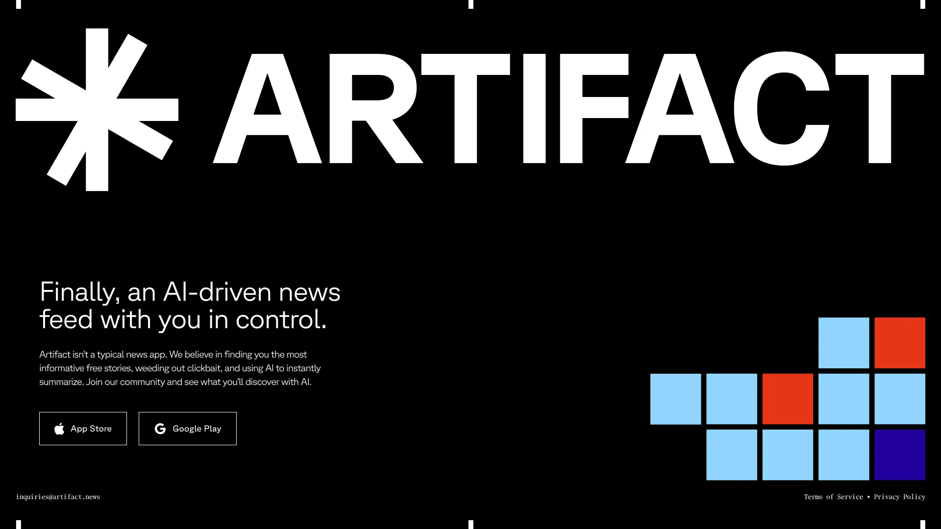 Artifact News screenshot