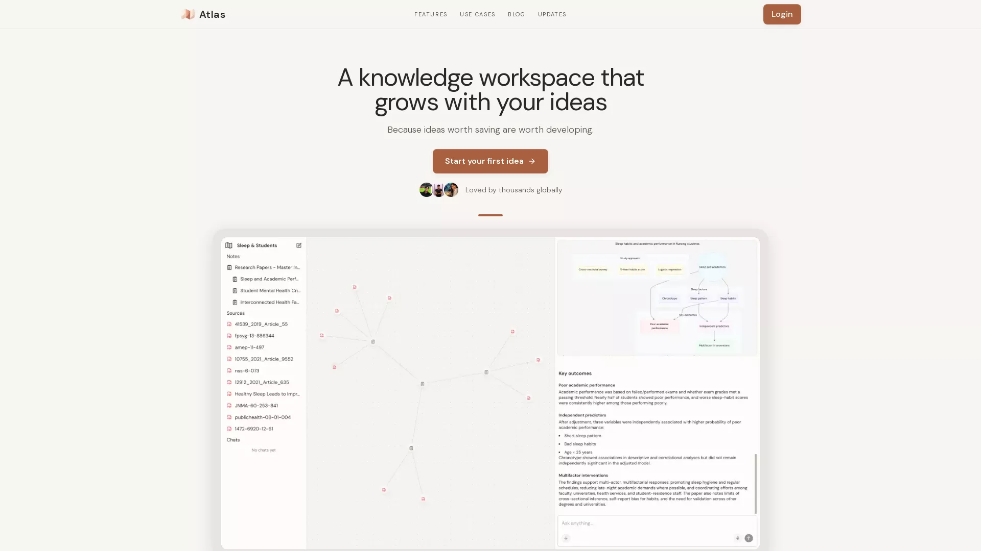 Atlas screenshot