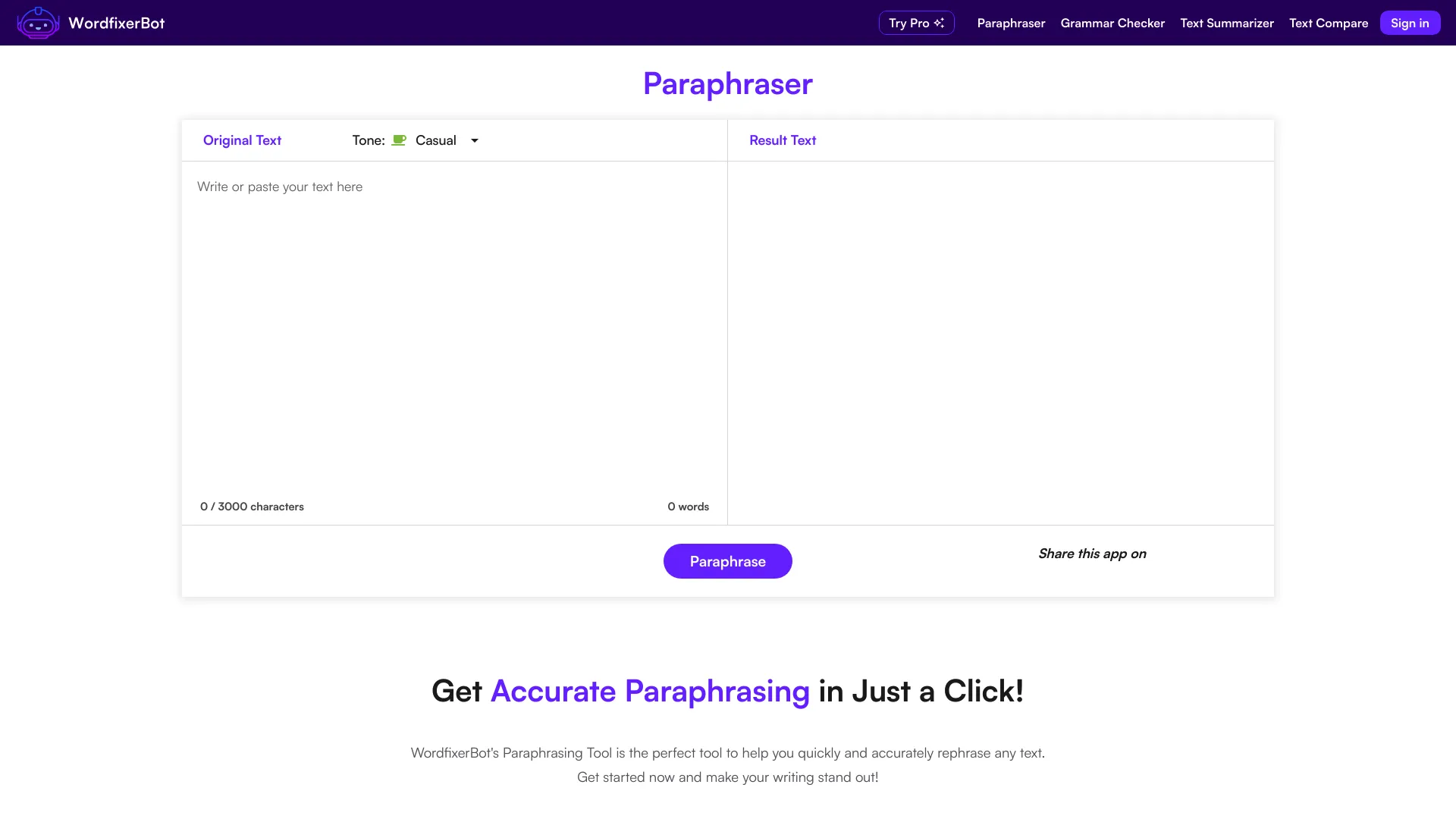 WordfixerBot screenshot