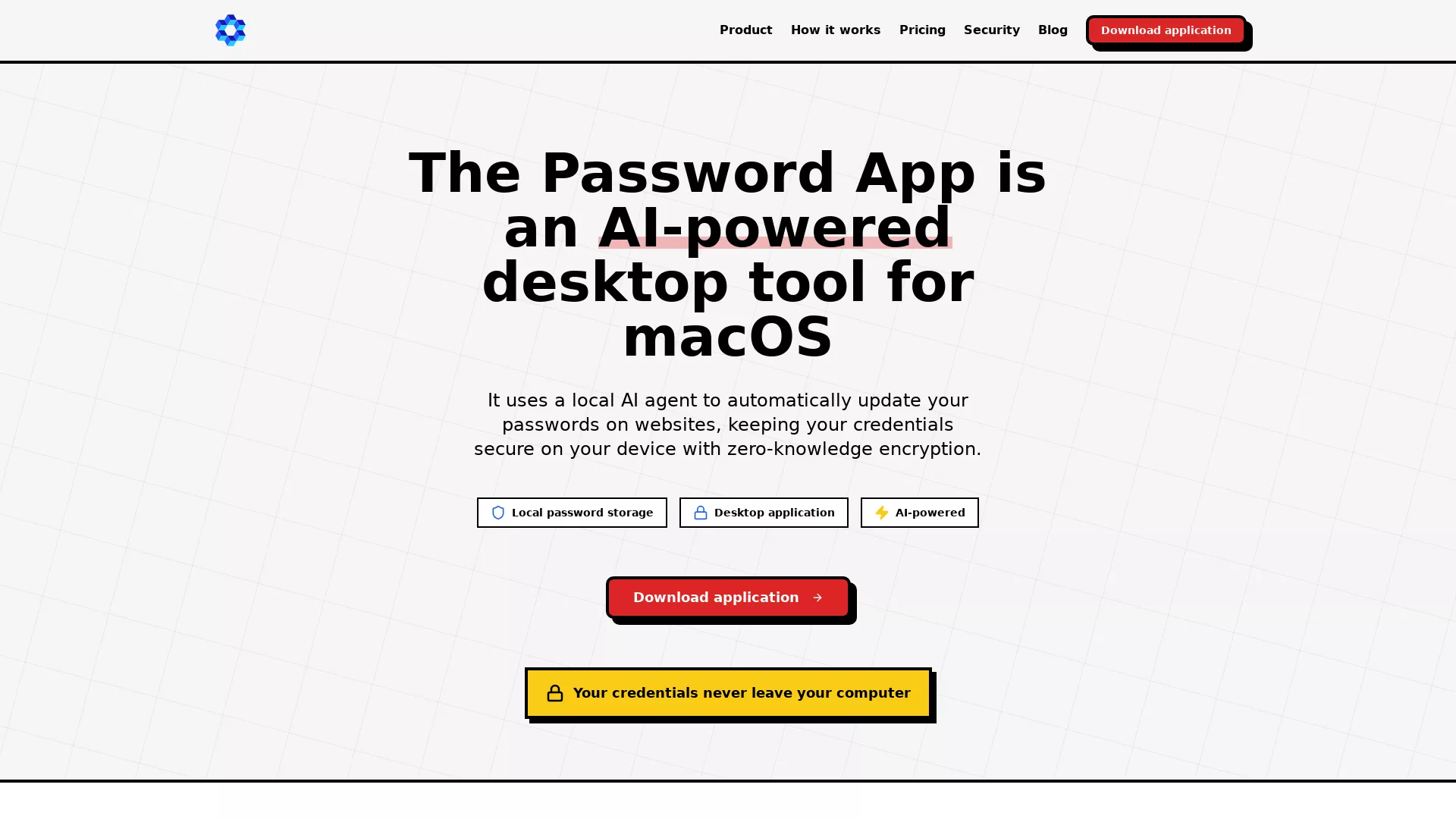 ThePasswordApp screenshot