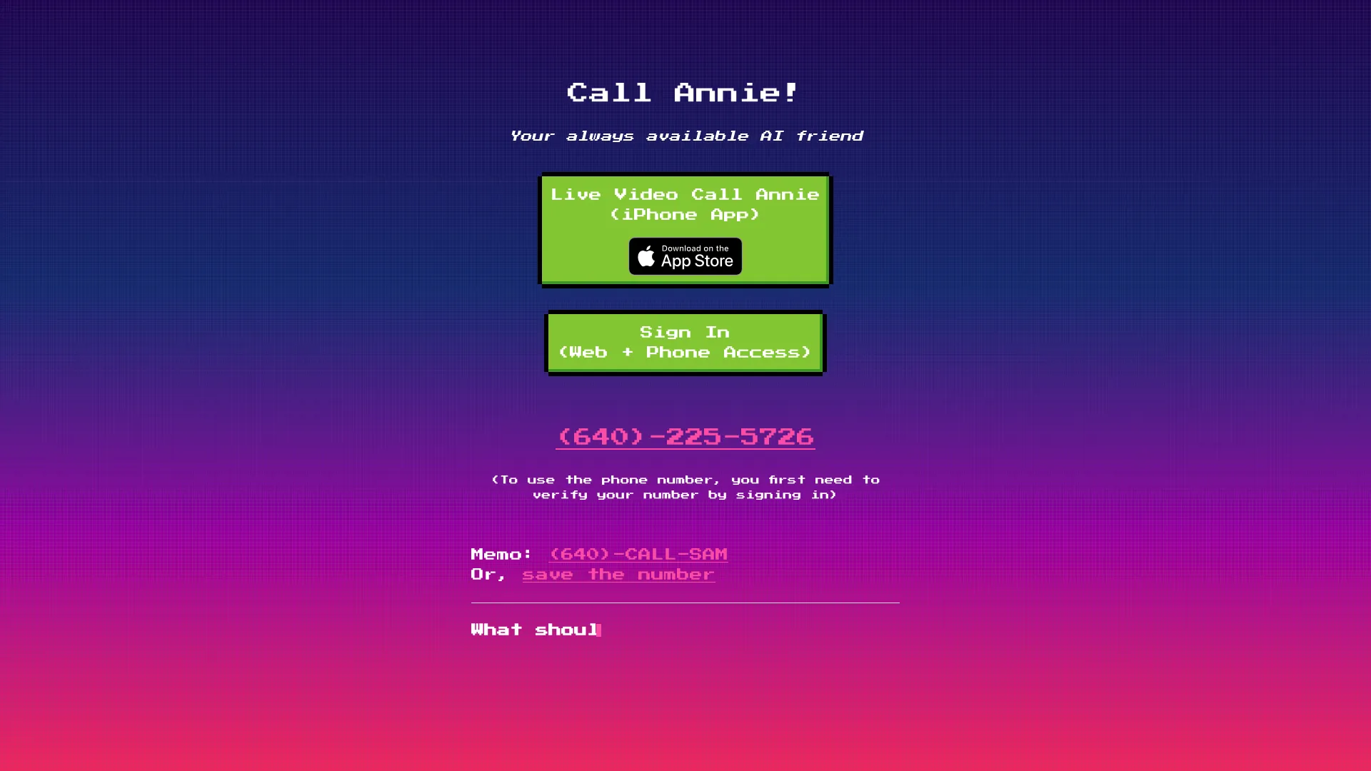 CallannieAI screenshot