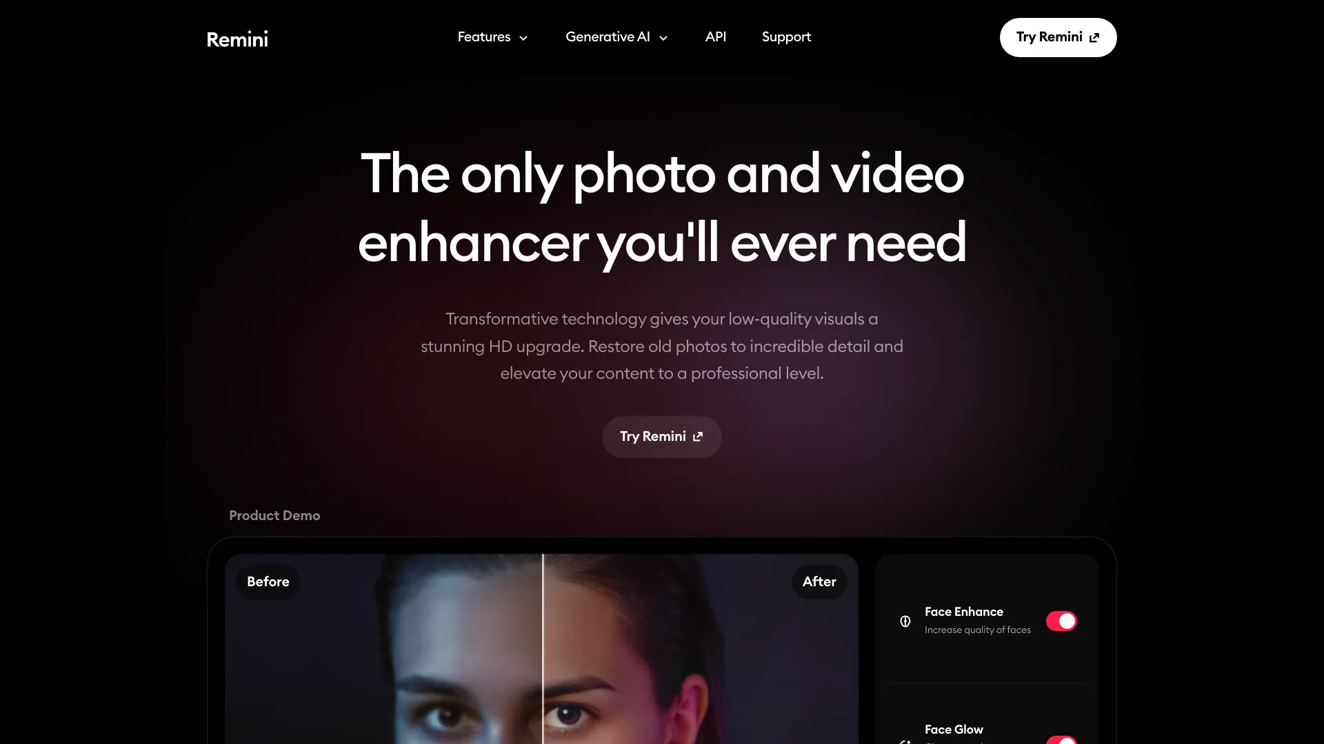 Remini screenshot