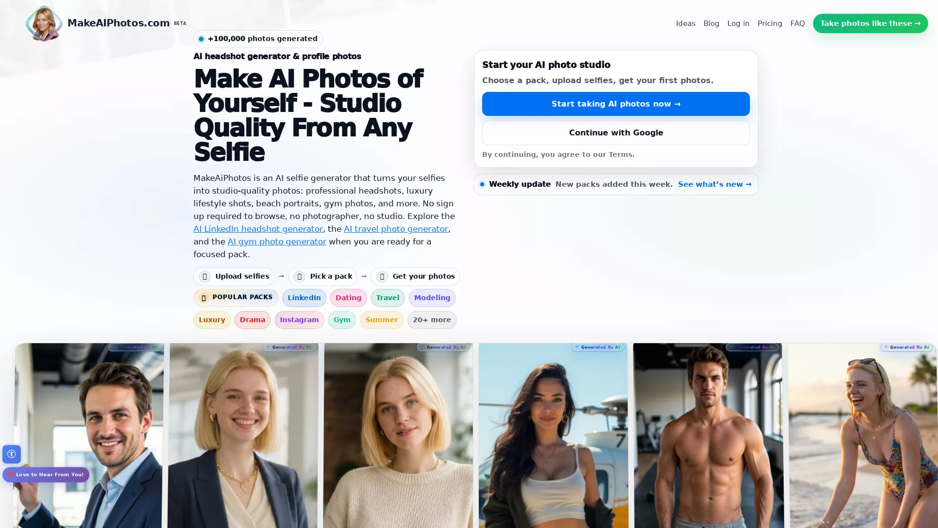 MakeAiPhotos screenshot