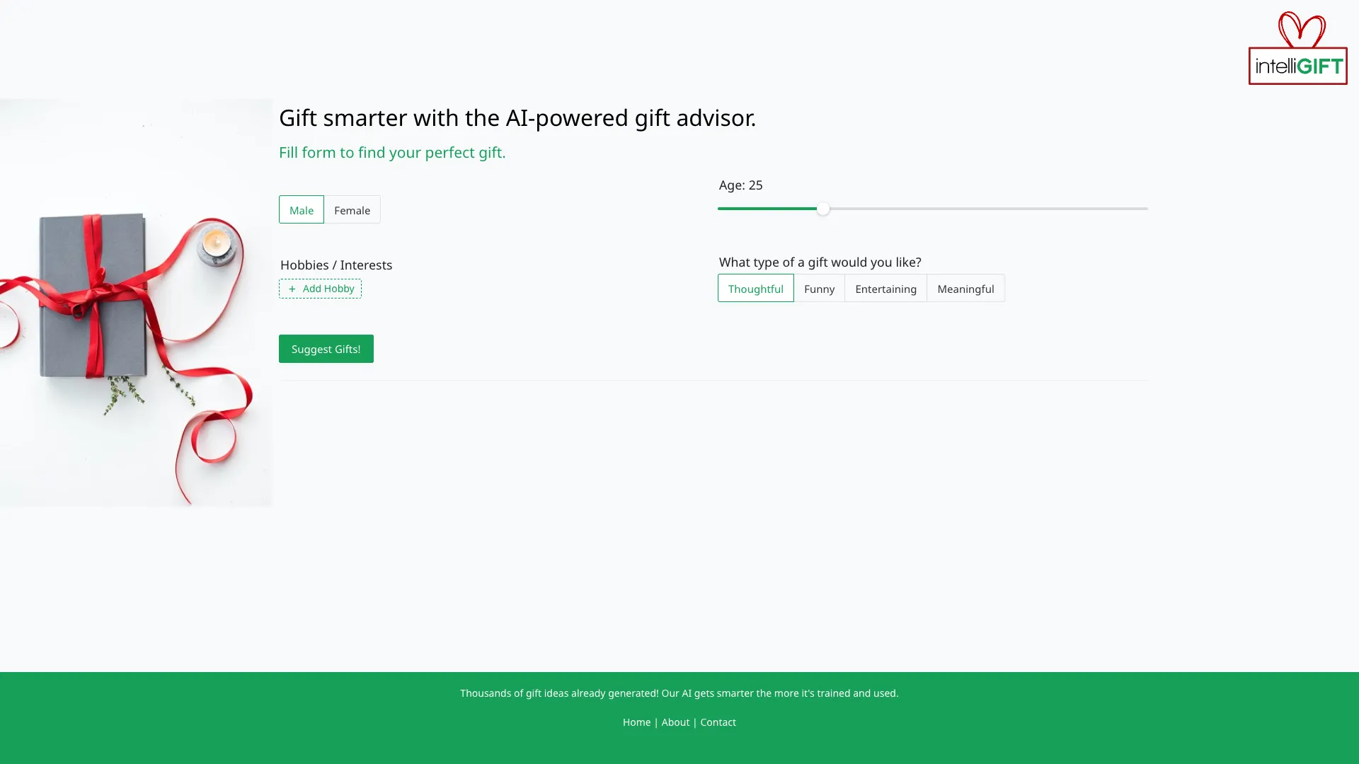 Intelligift screenshot