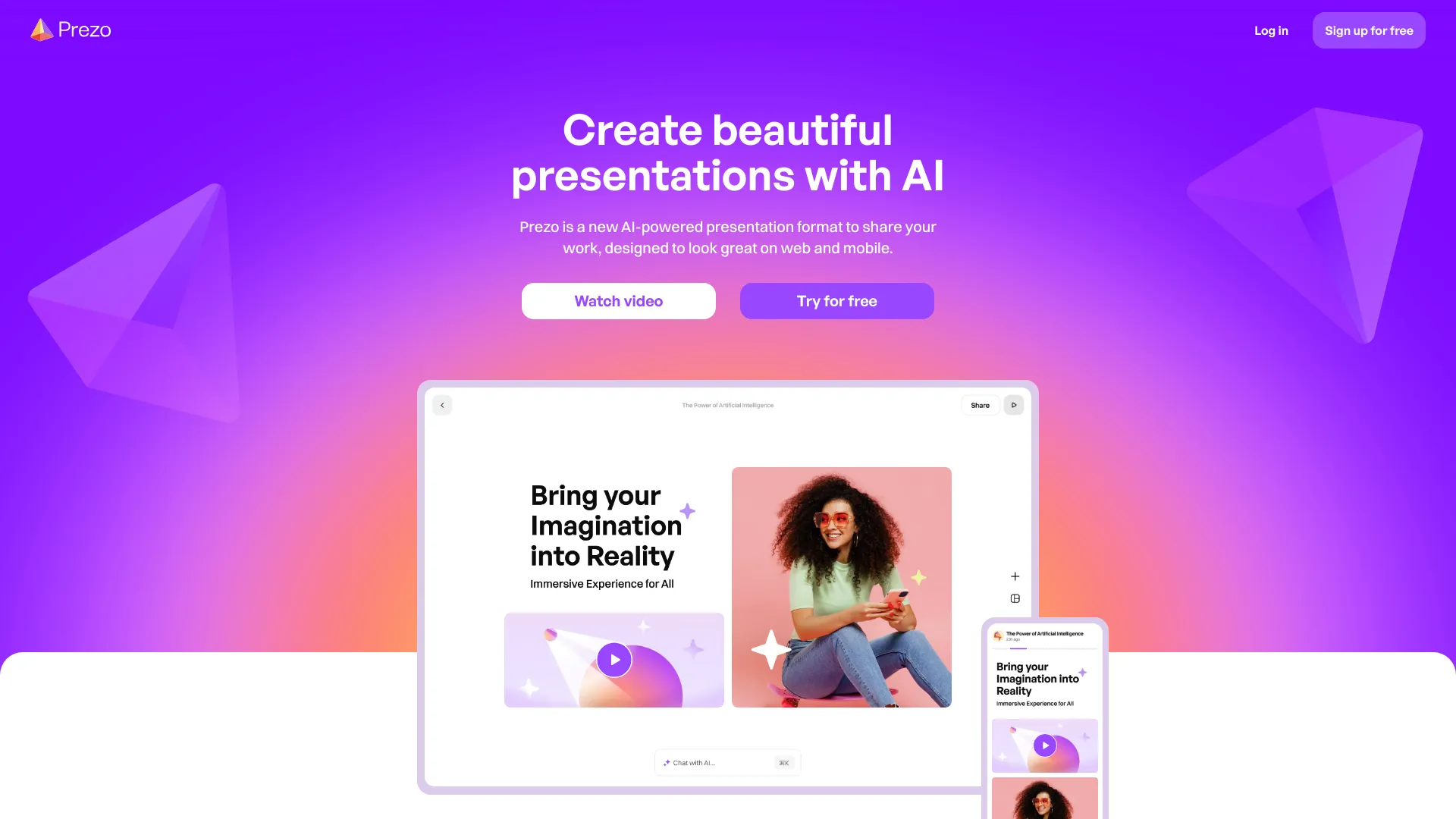 PrezoAI screenshot
