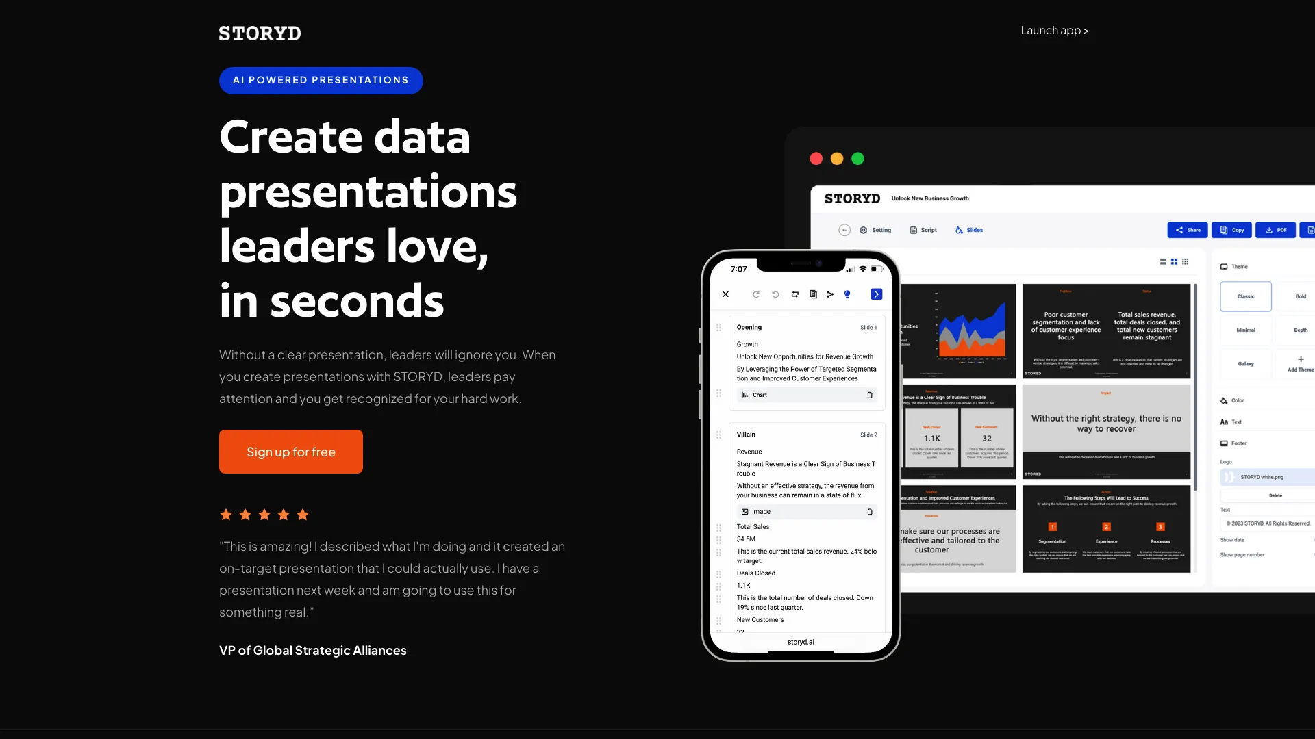 StorydAI screenshot