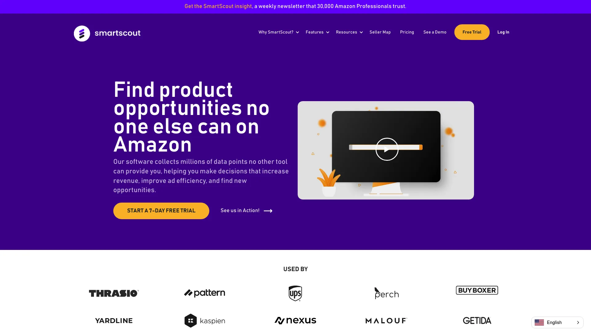Smartscout screenshot
