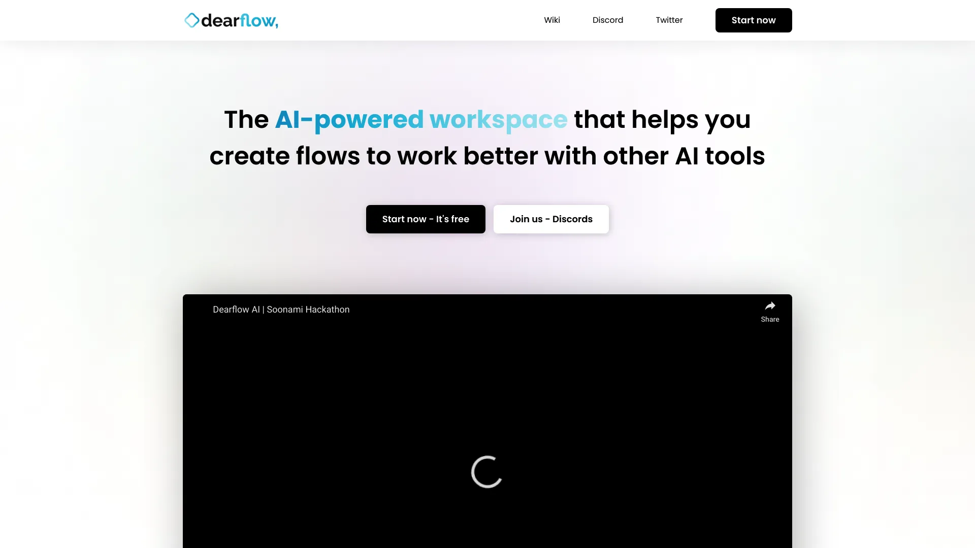 DearFlow screenshot