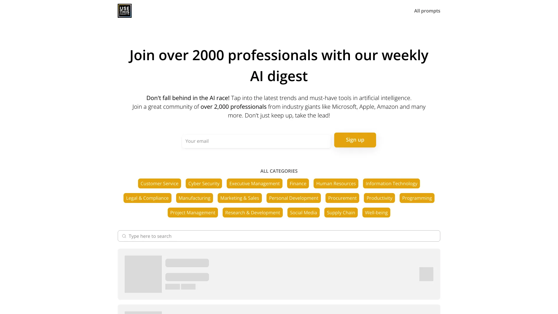 UseThisPrompt screenshot